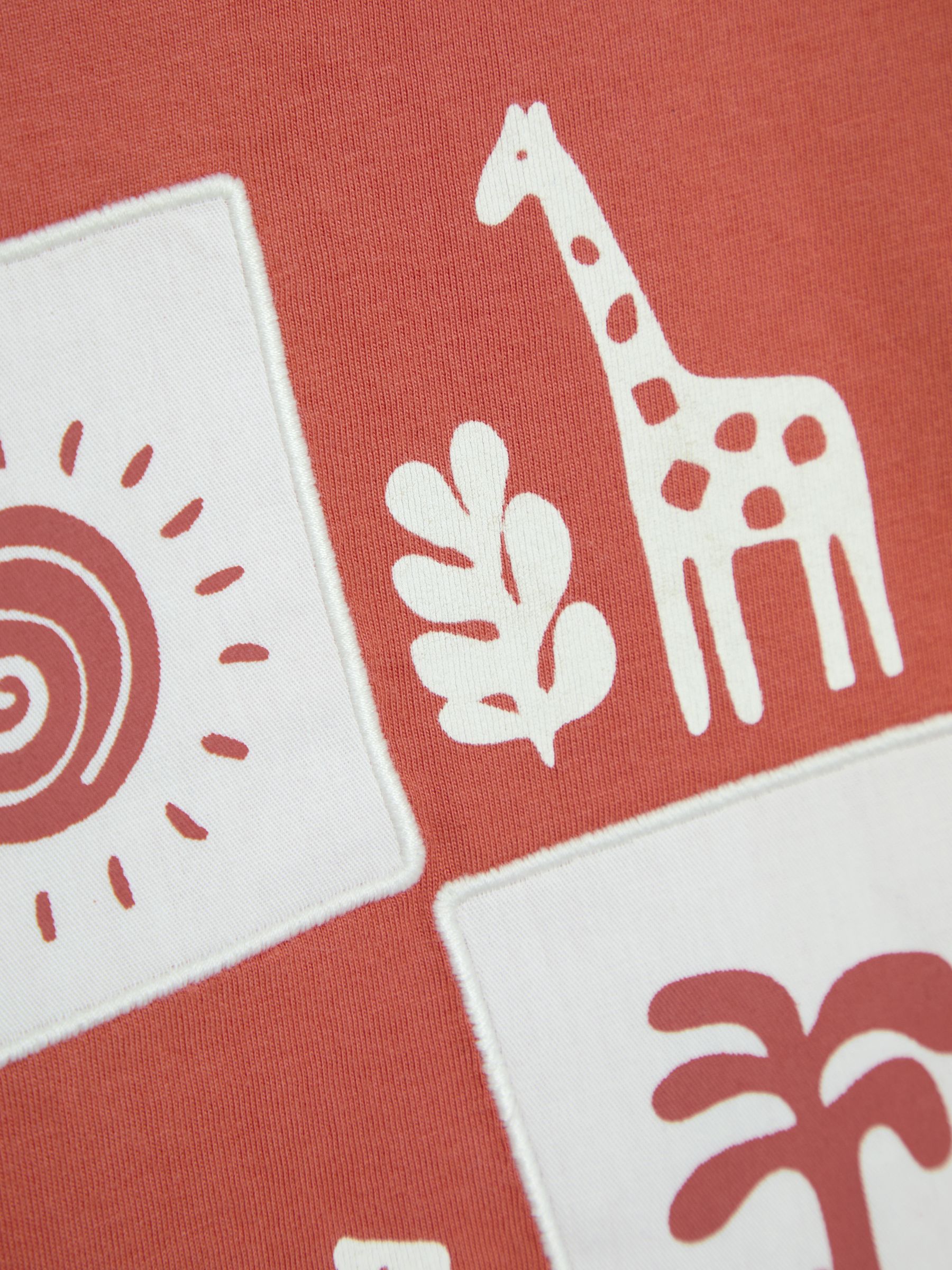 Orange Safari Graphic Printed & Plain T-Shirts 2 Pack - Image 6 of 7
