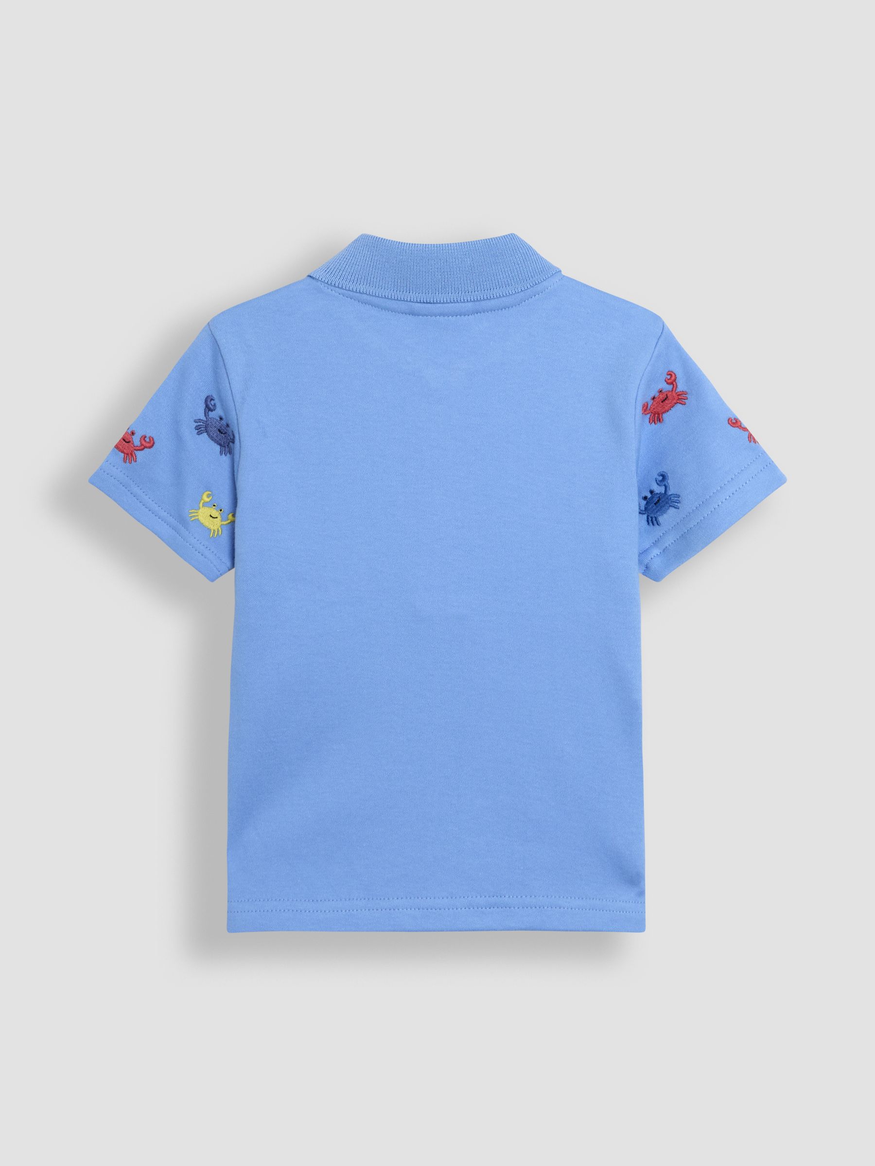 Blue Crab Embroidered Polo Shirt - Image 2 of 3