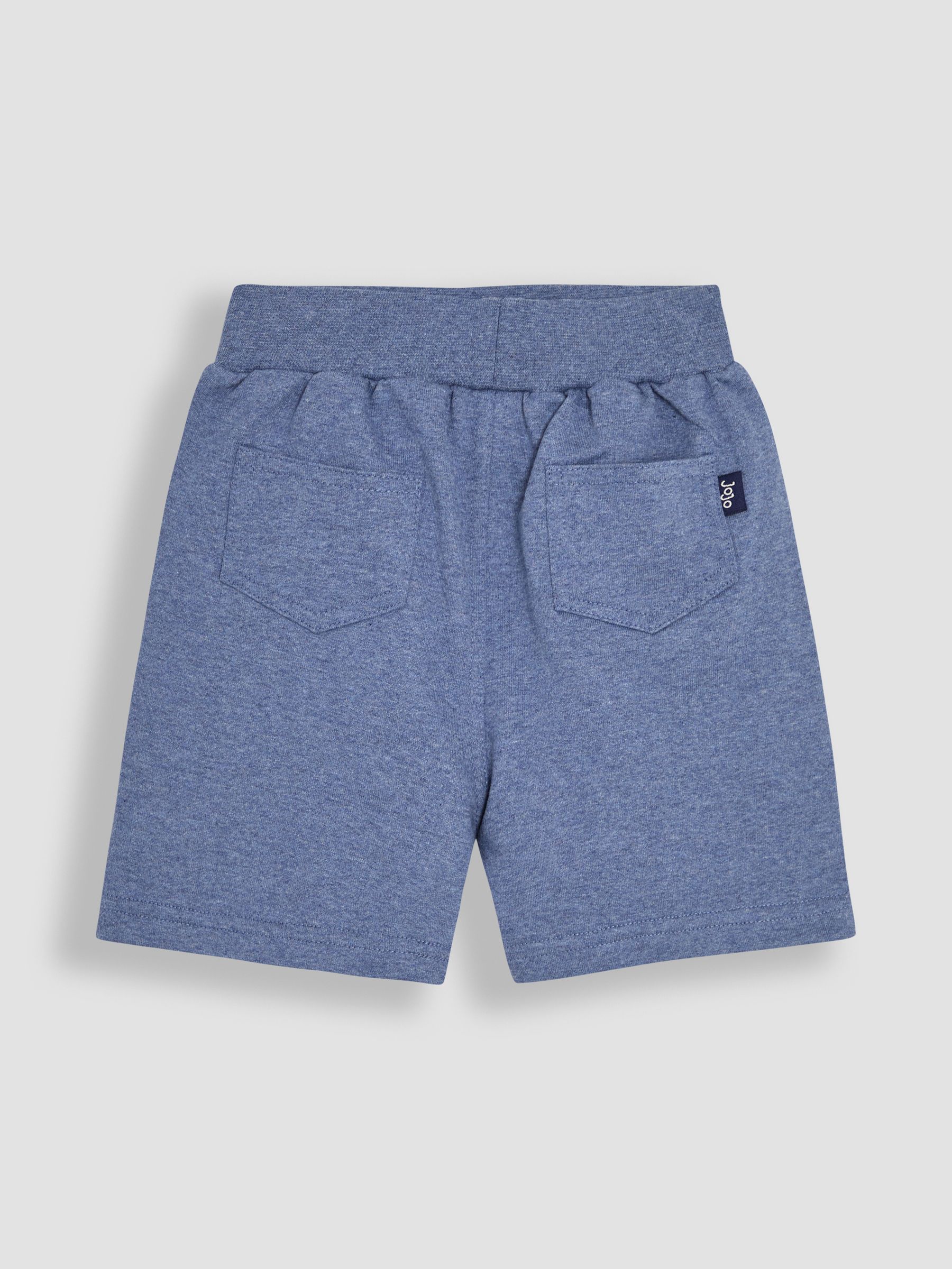 Marl Blue Dino Dino Puff Print Shorts - Image 3 of 4