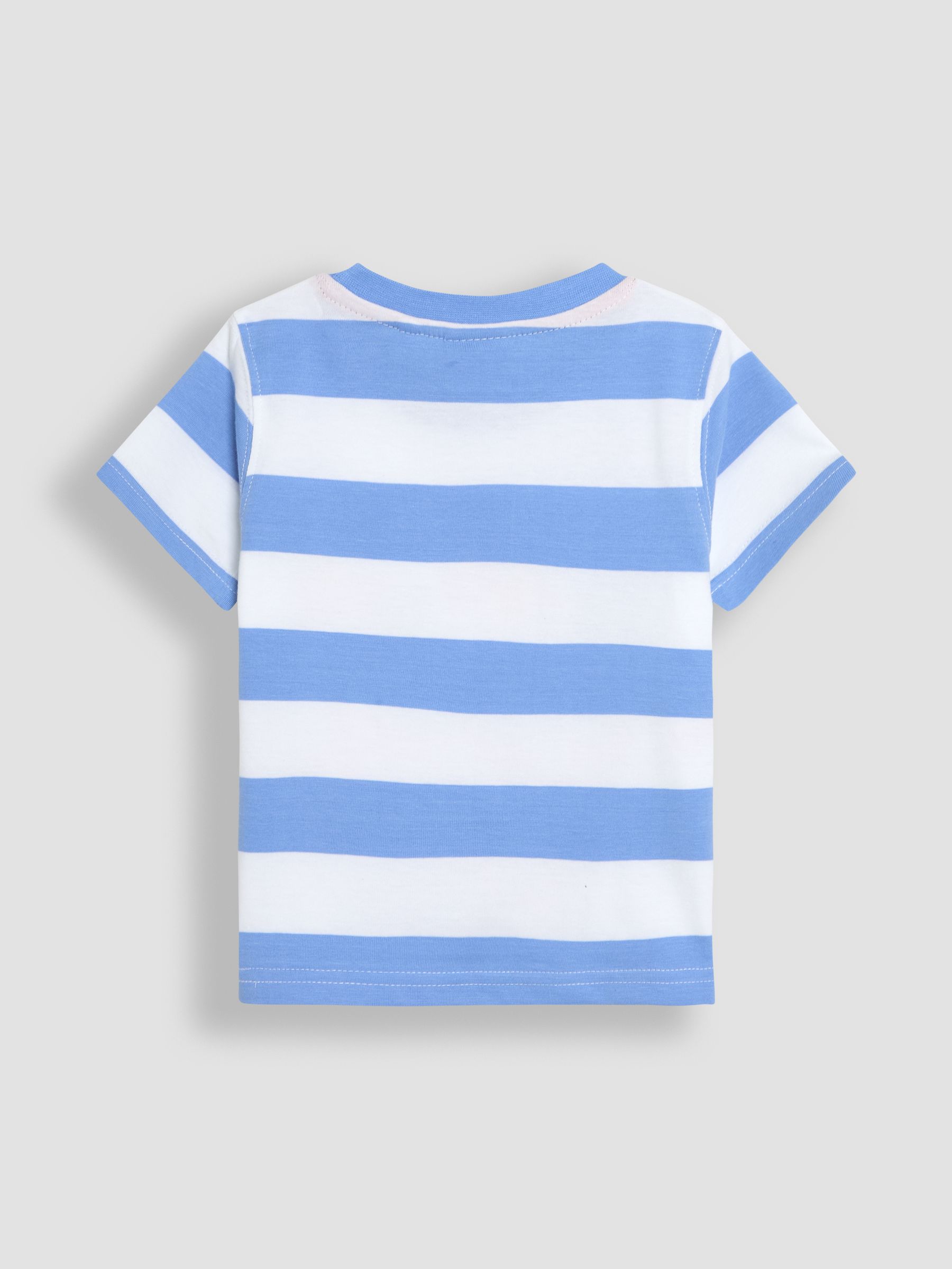 Blue Stripe Crab Appliqué T-Shirt - Image 2 of 3