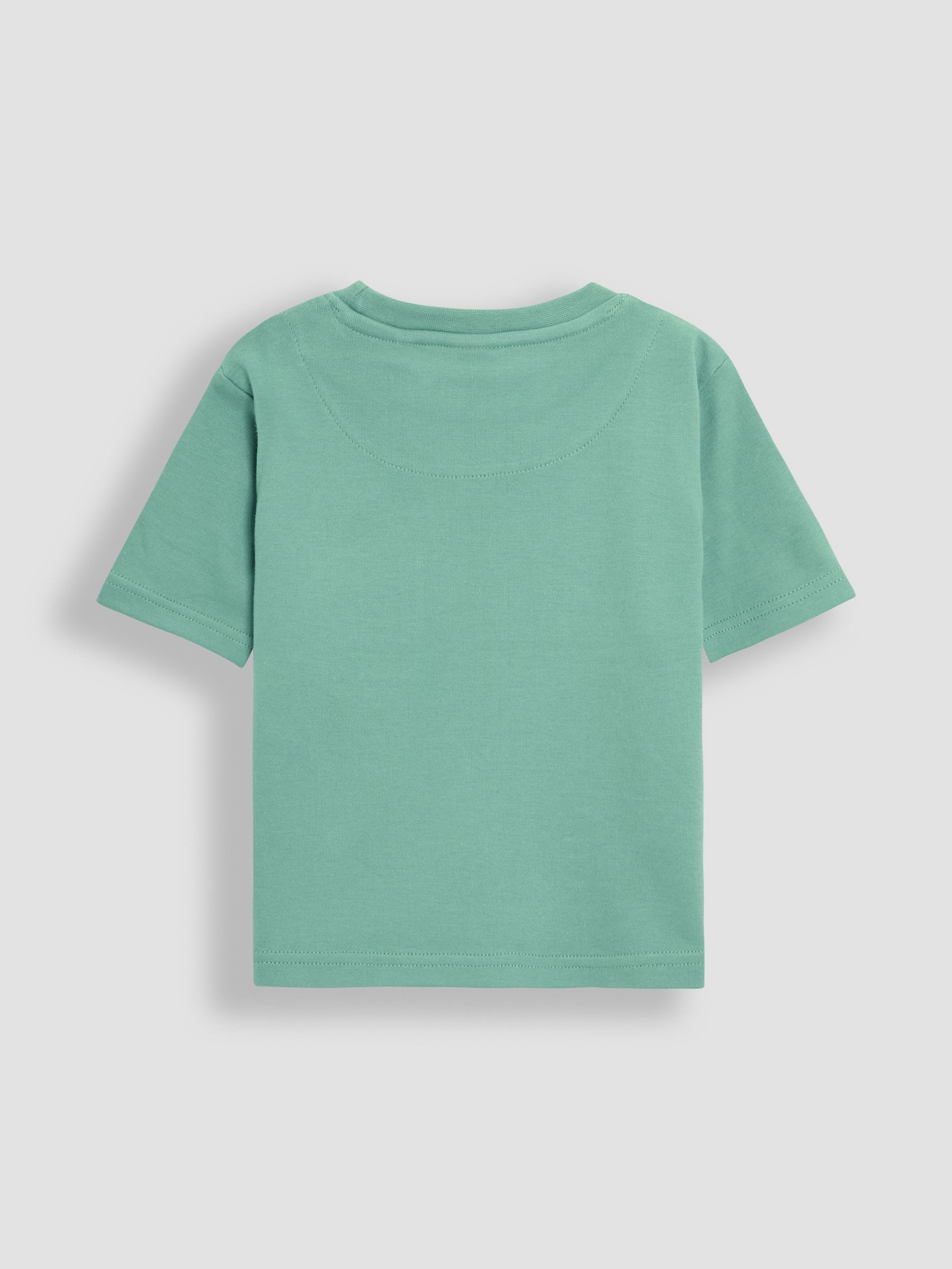 Blue Tractor Checkerboard 2-Pack Printed & Plain T-Shirts - Image 5 of 5