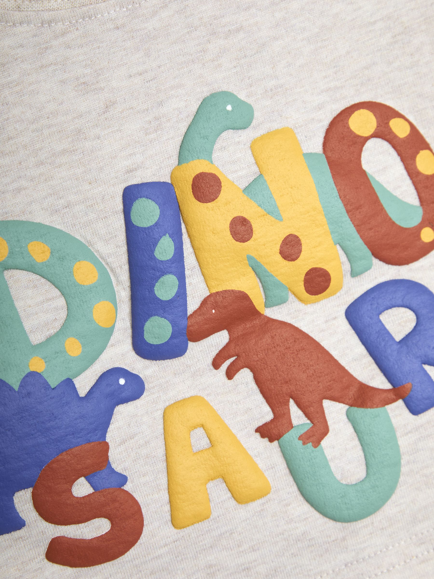 Natural Dinosaur Printed T-Shirt - Image 3 of 3