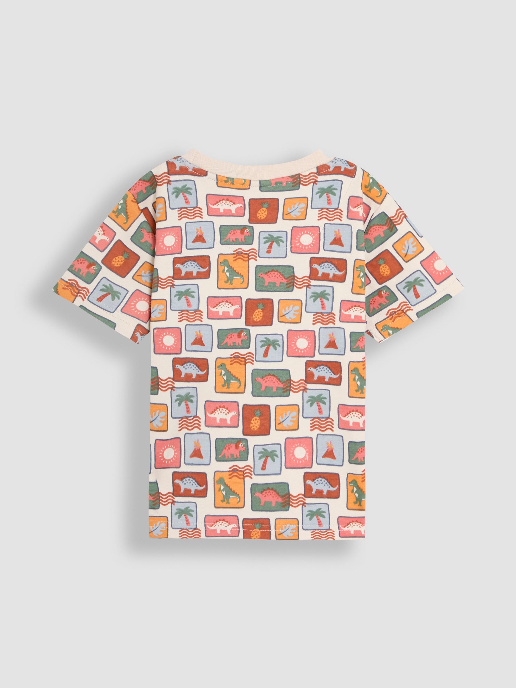 Stone Dino Stamp 2-Pack Printed & Plain T-Shirts - Image 3 of 6