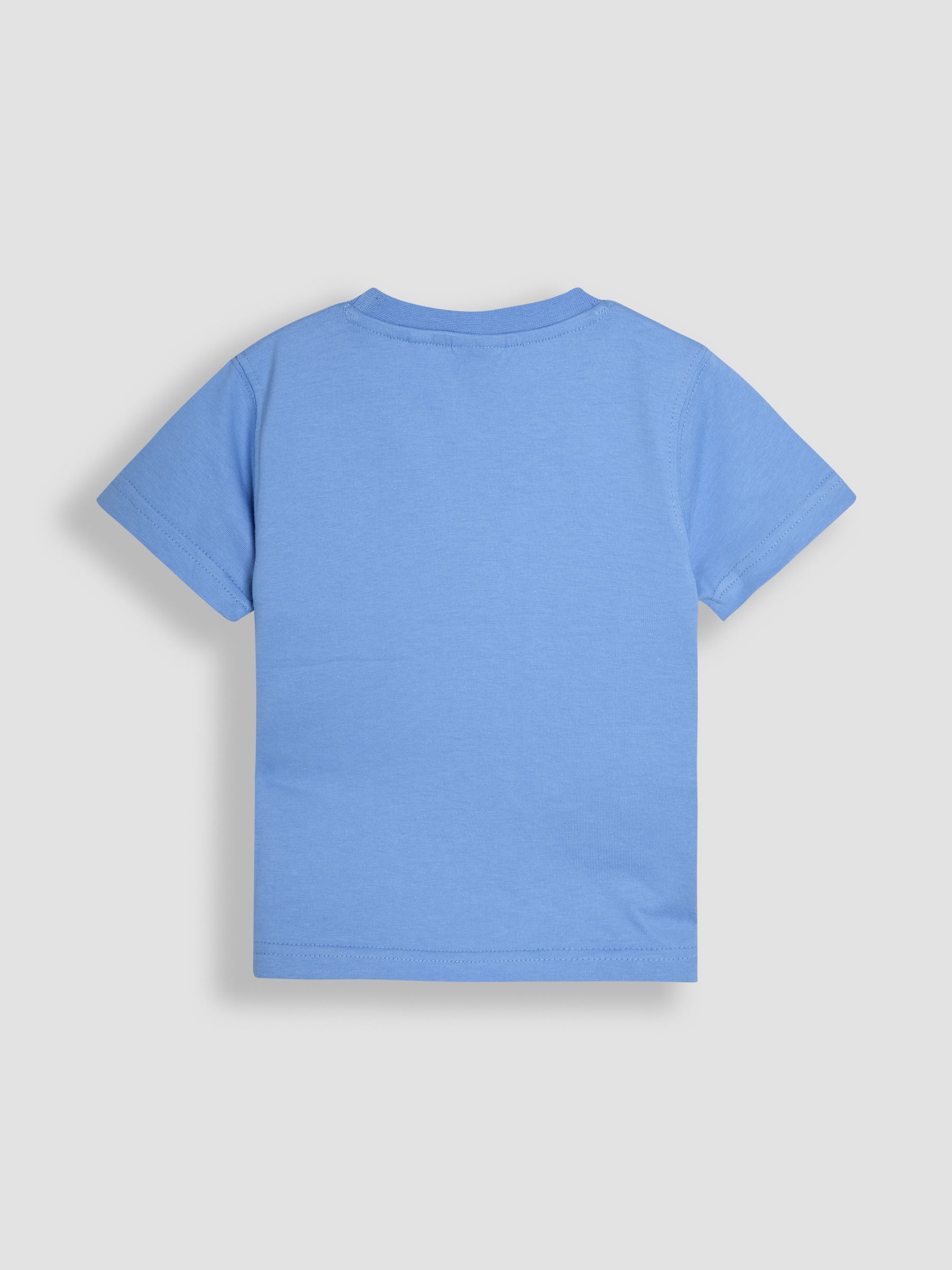 Blue Farm Scene Interactive Appliqué 100% Cotton T-Shirt - Image 2 of 3