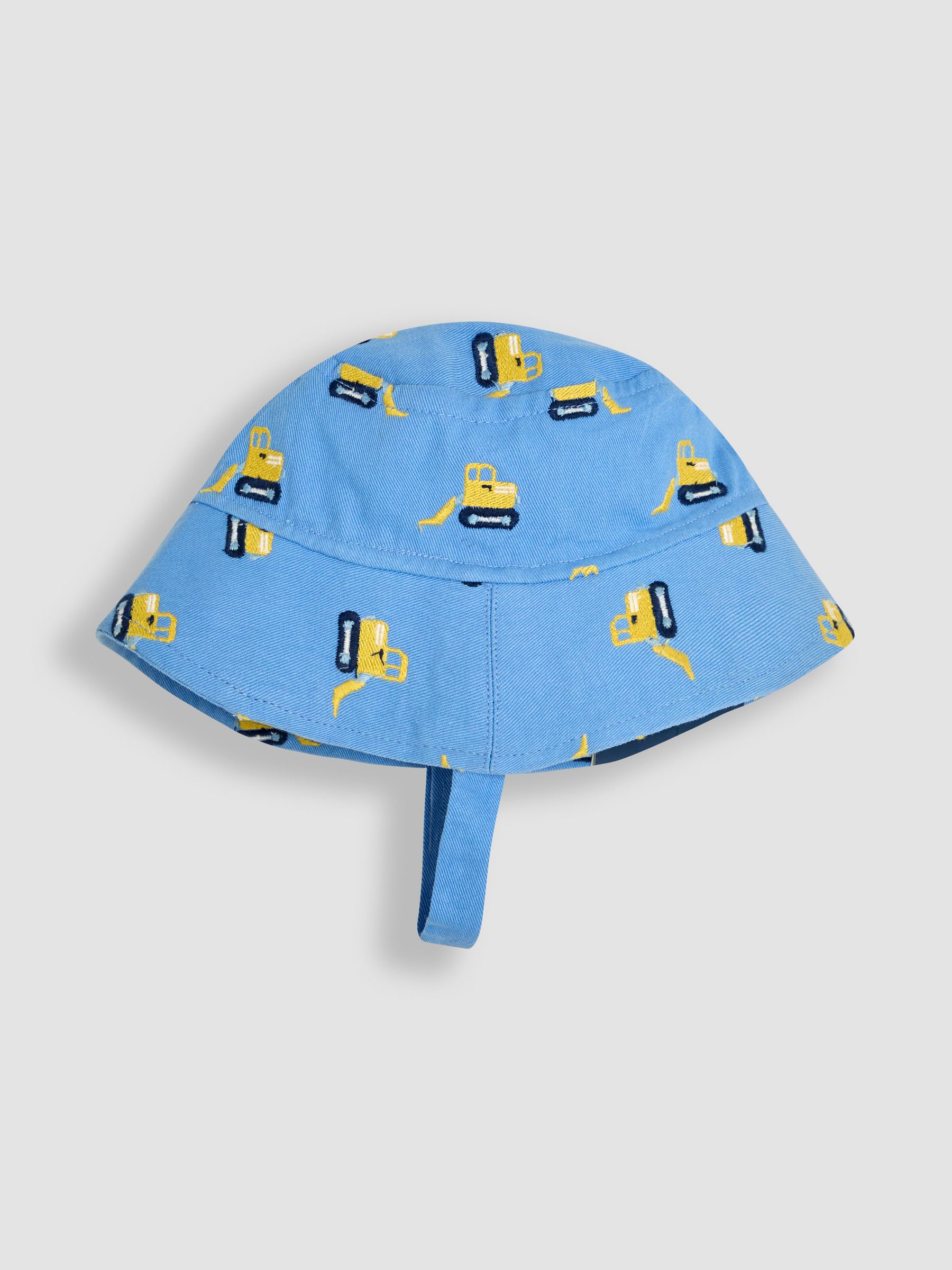 Blue Construction Embroidered Twill Sun Hat - Image 1 of 3