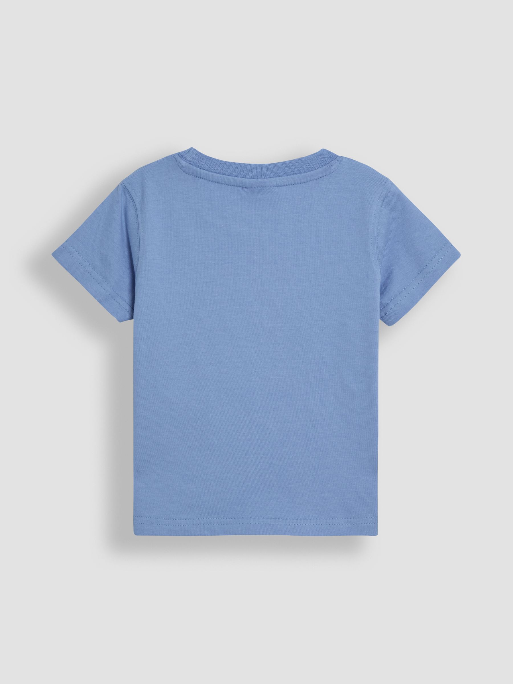 Blue Roarsome 100% Cotton Appliqué T-Shirt - Image 2 of 3