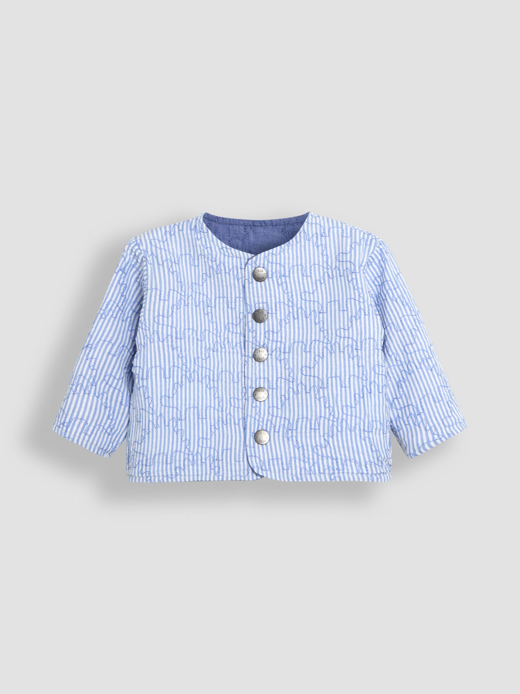 Denim Dino Quilted Reversible Jacket - Image 4 of 7