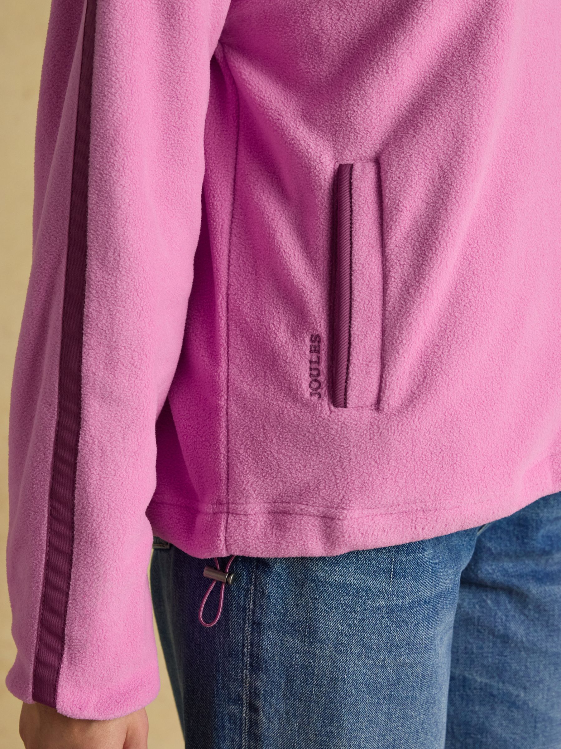 Orla Violet Quarter Zip Fleece - Image 7 of 9