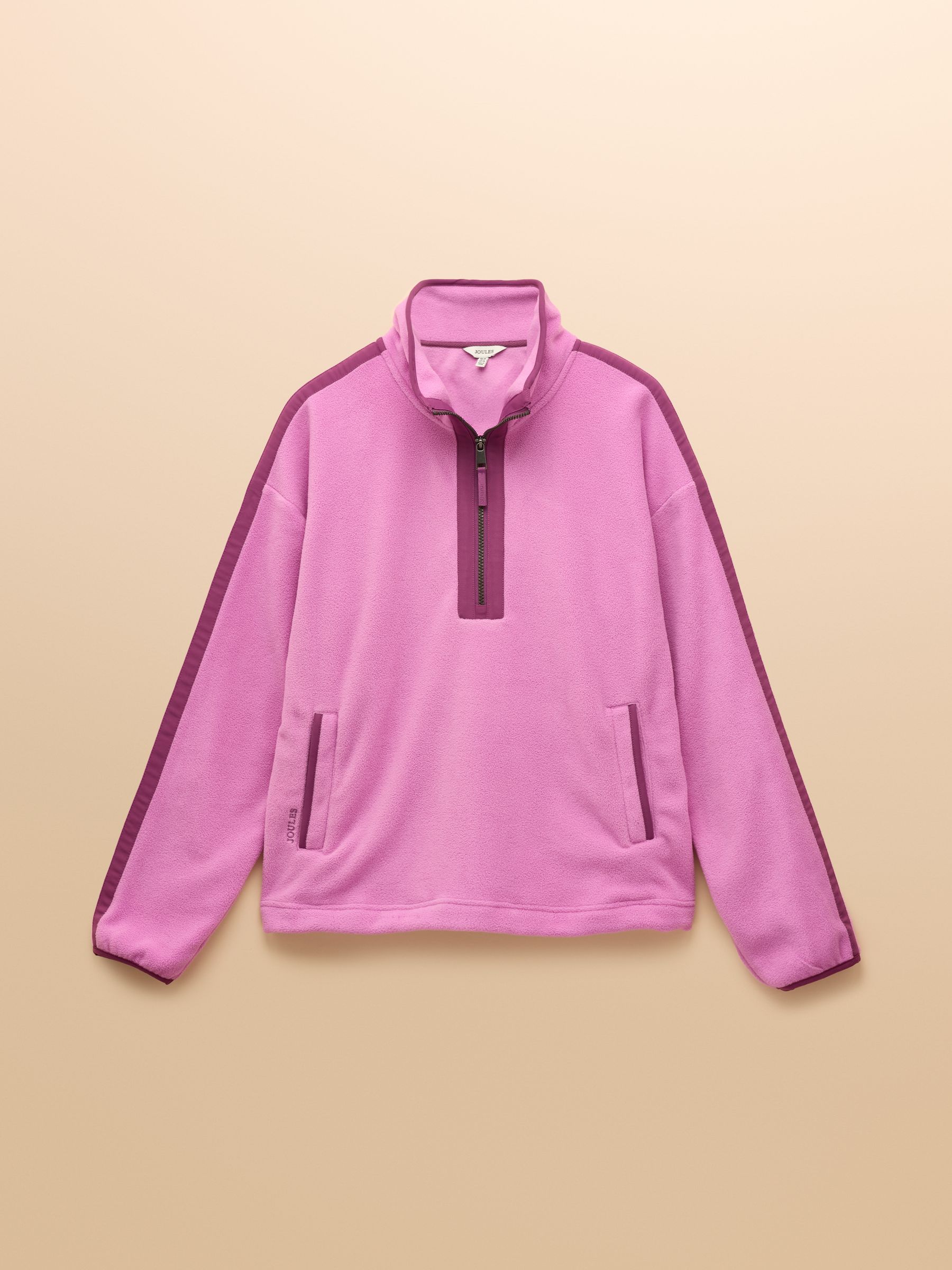 Orla Violet Quarter Zip Fleece - Image 9 of 9