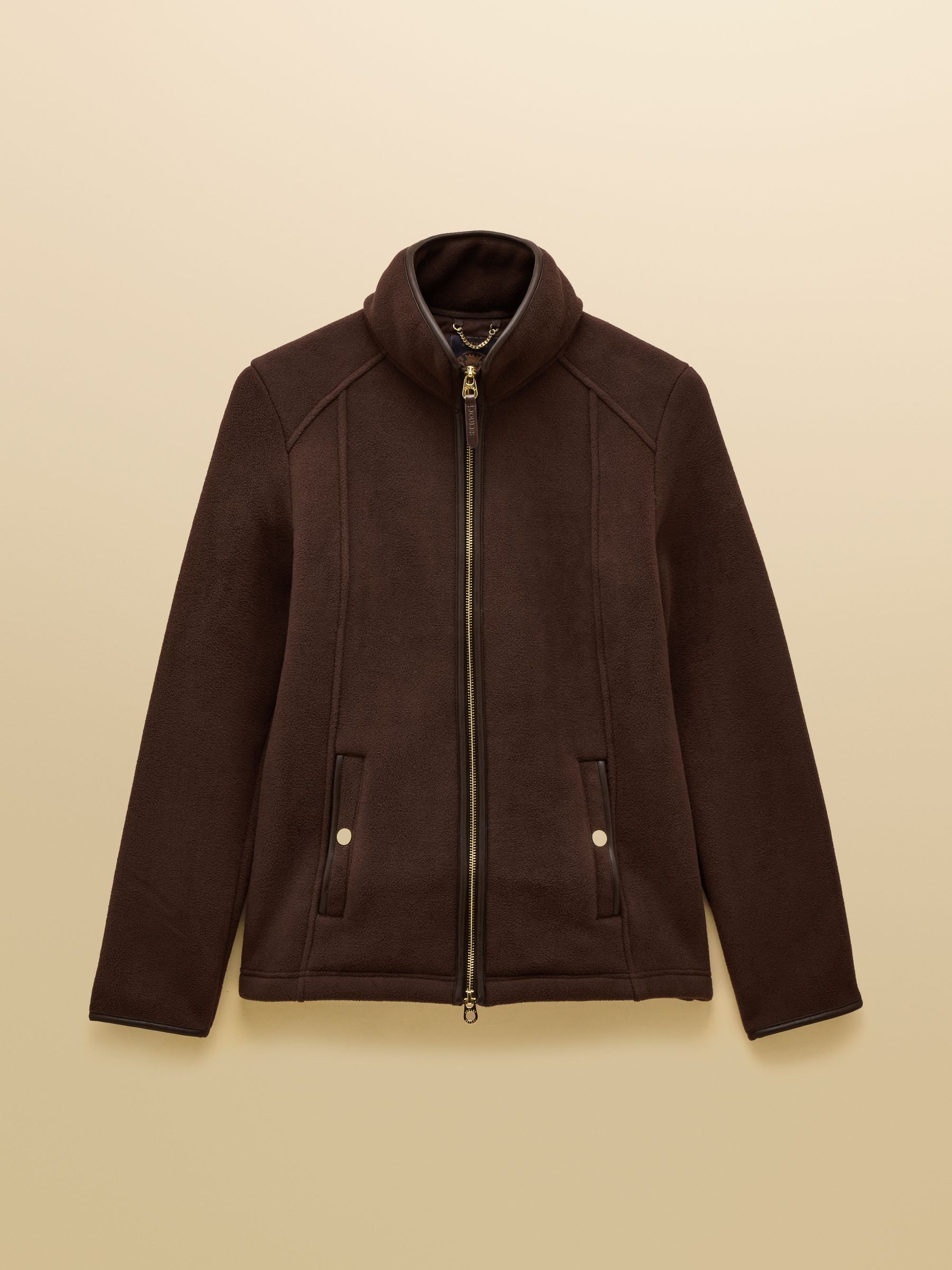Heritage Chocolate Regular Zip Up Fleece - Image 11 of 11
