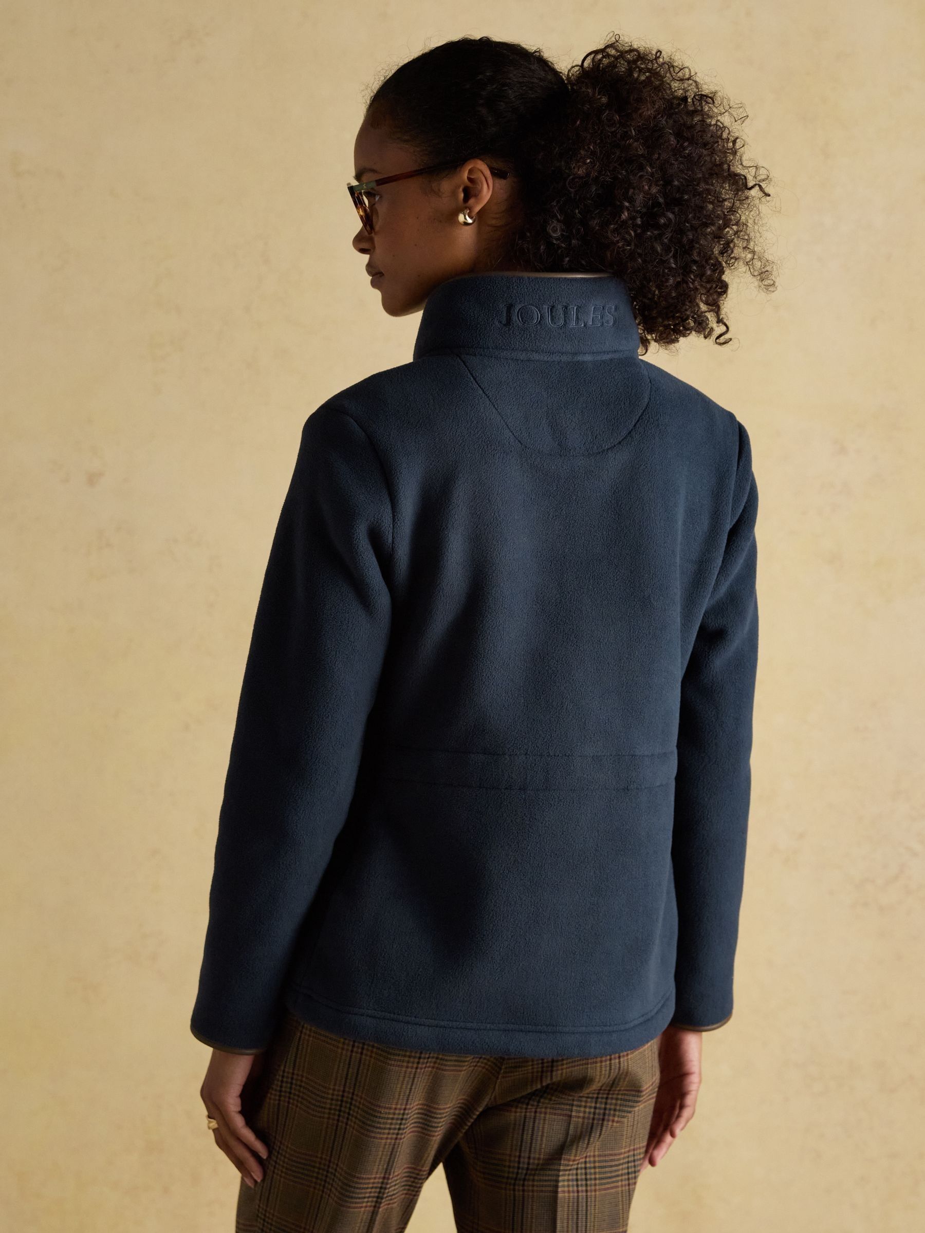 Heritage Navy Zip Through Fleece - Image 2 of 7