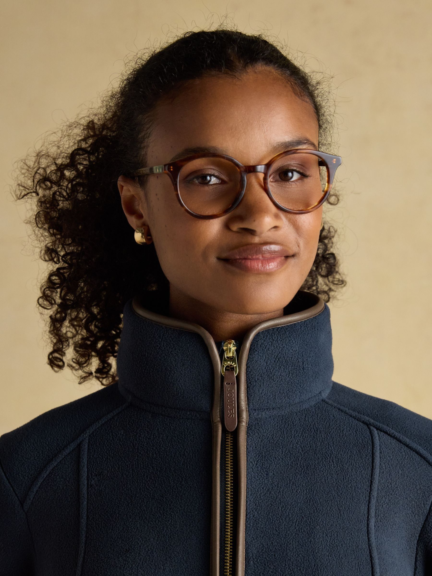 Heritage Navy Zip Through Fleece - Image 4 of 7