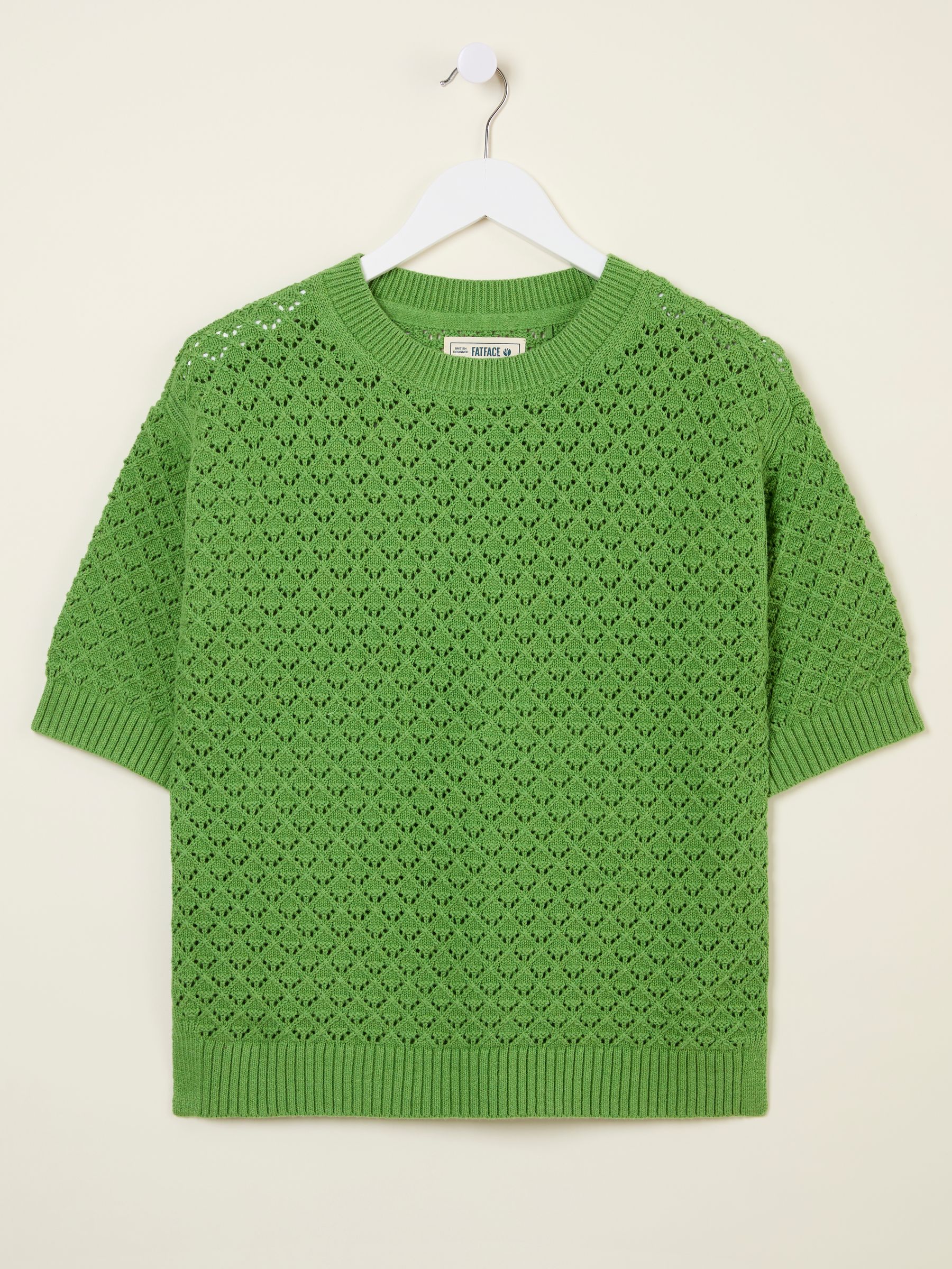 Maysie Green Knitted T-Shirt - Image 5 of 5
