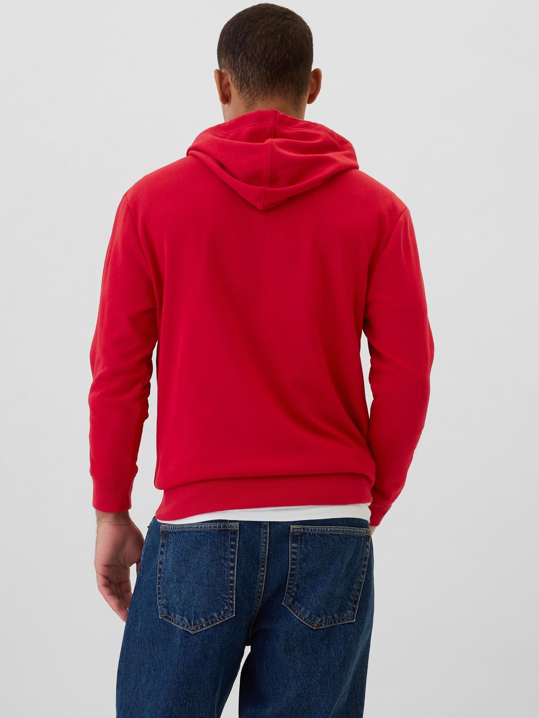 Red Arch Logo Hoodie - Image 2 of 5