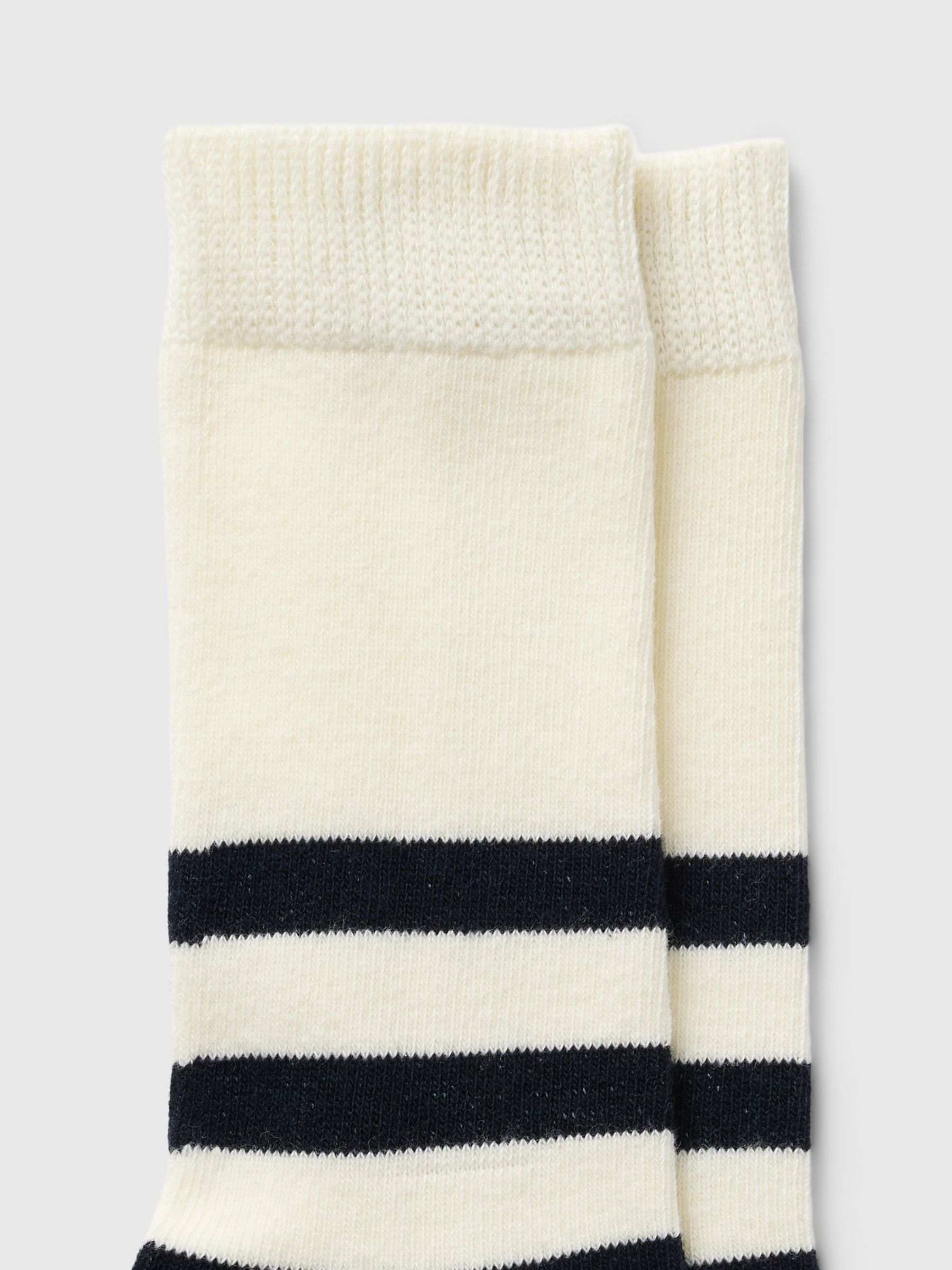 Cream CashSoft Crew Socks - Image 2 of 2