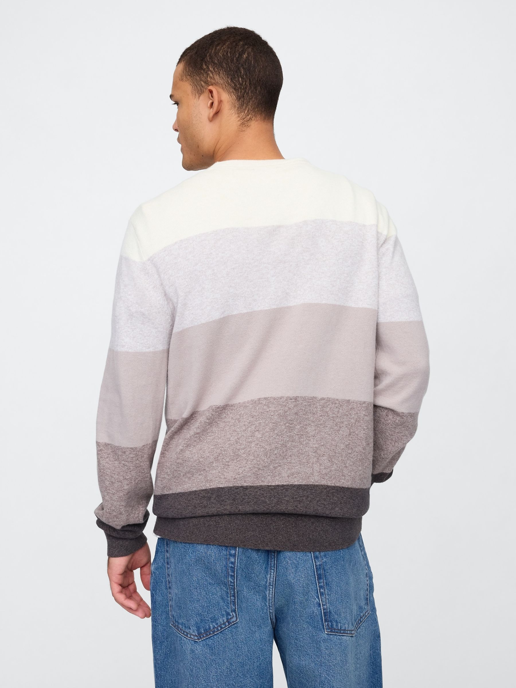 Beige CashSoft Crew Neck Jumper - Image 2 of 5