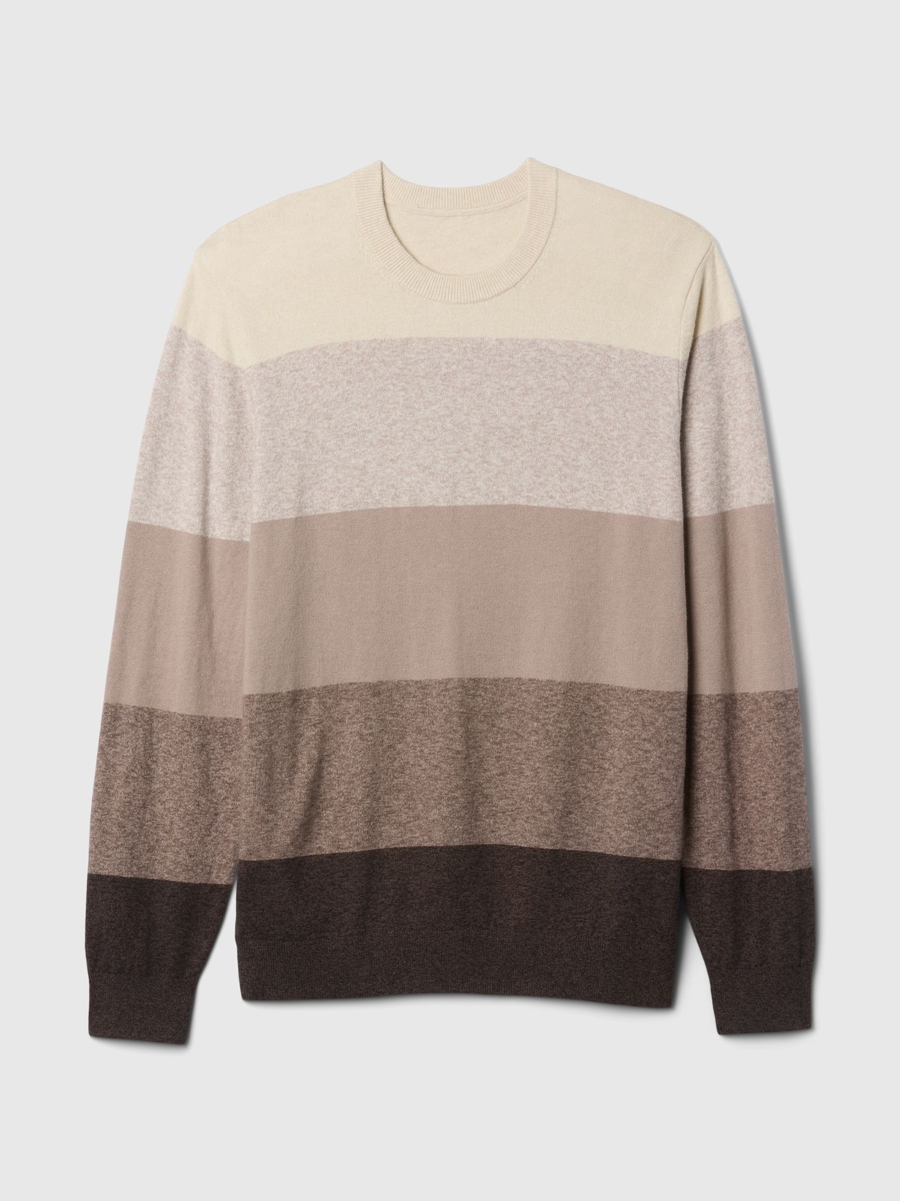 Beige CashSoft Crew Neck Jumper - Image 4 of 5