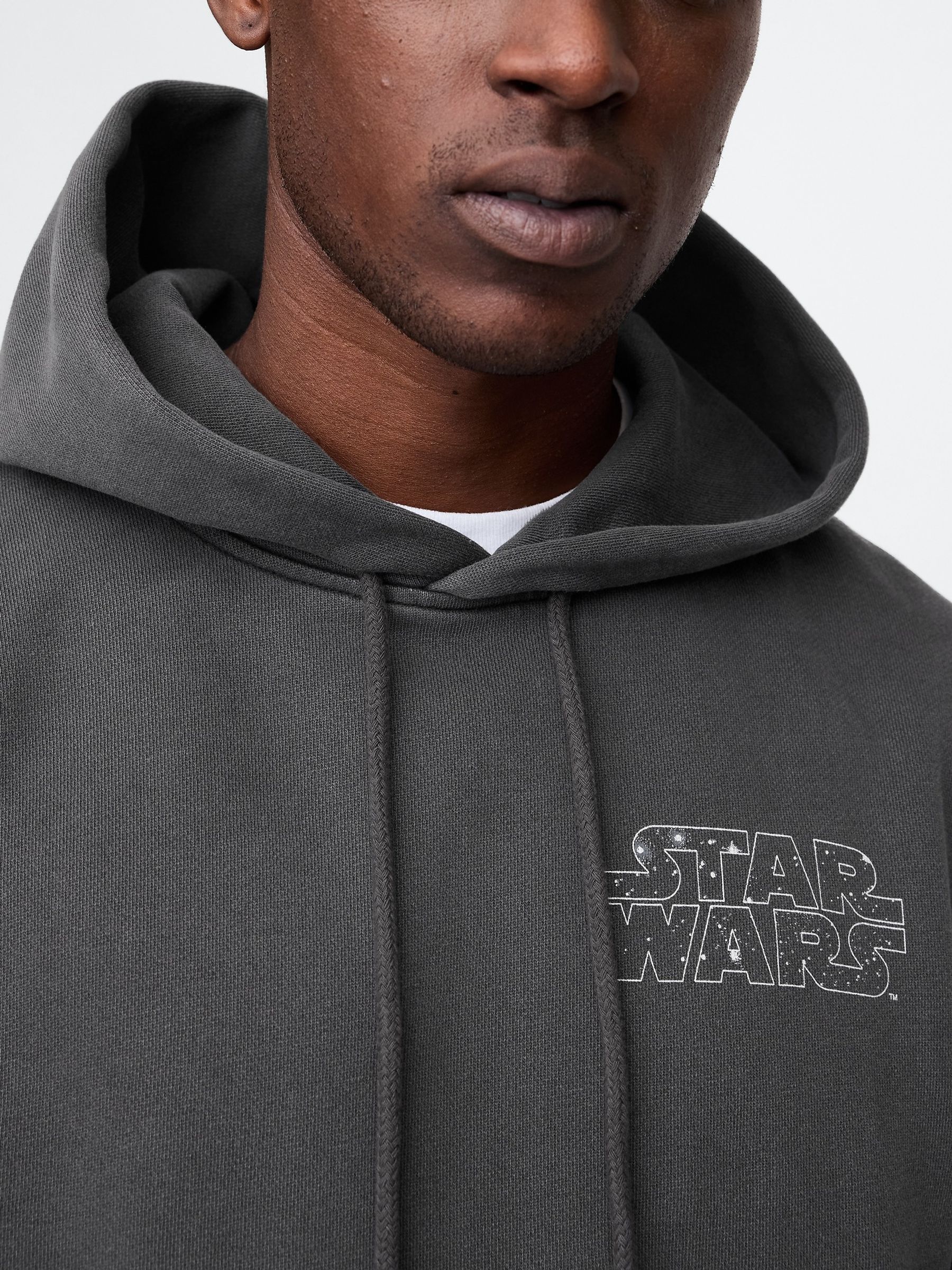 Black Darth Vader Star Wars Heavyweight Hoodie - Image 4 of 6