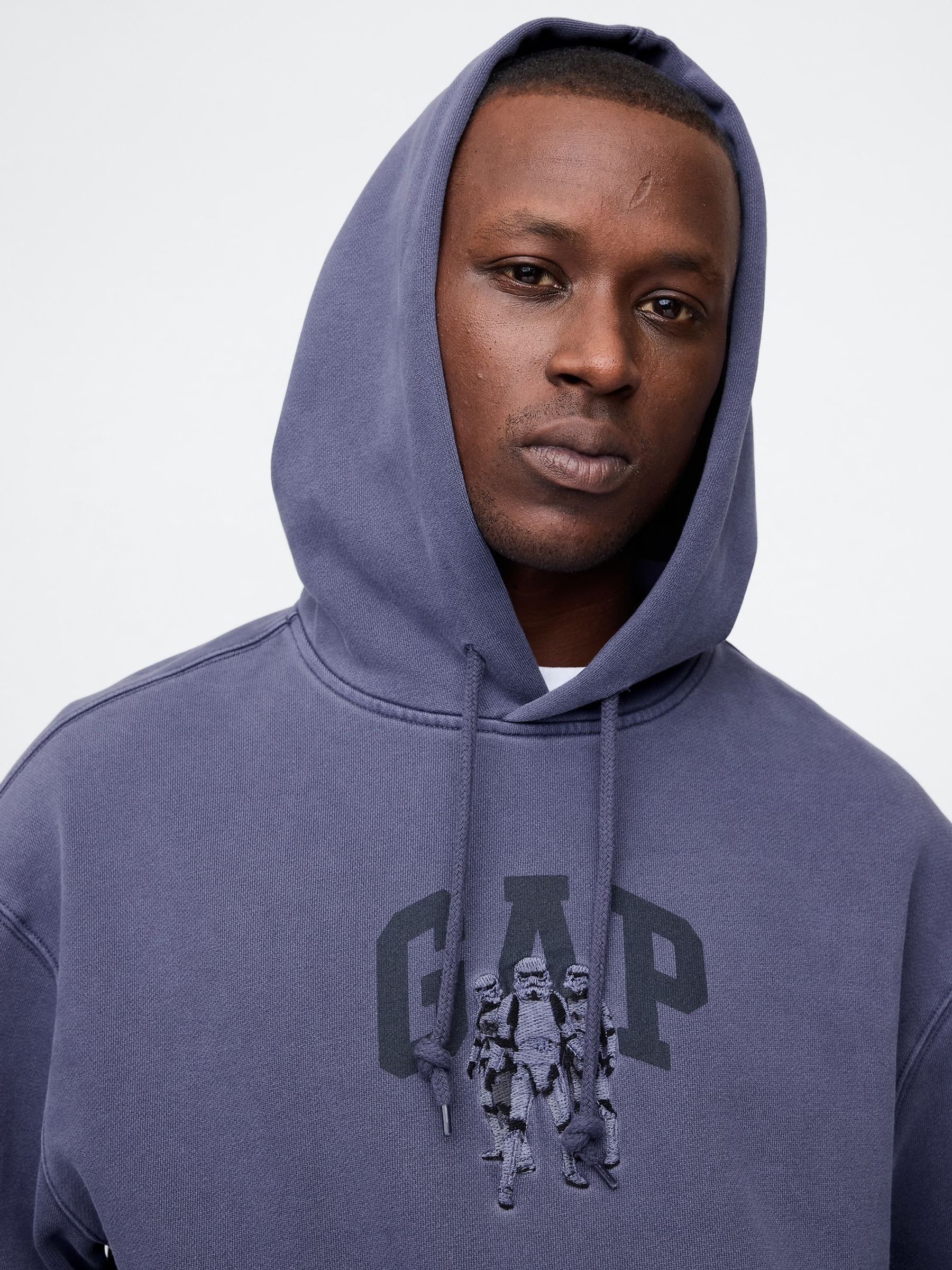 Blue Stormtroopers Star Wars Heavyweight Hoodie - Image 4 of 6