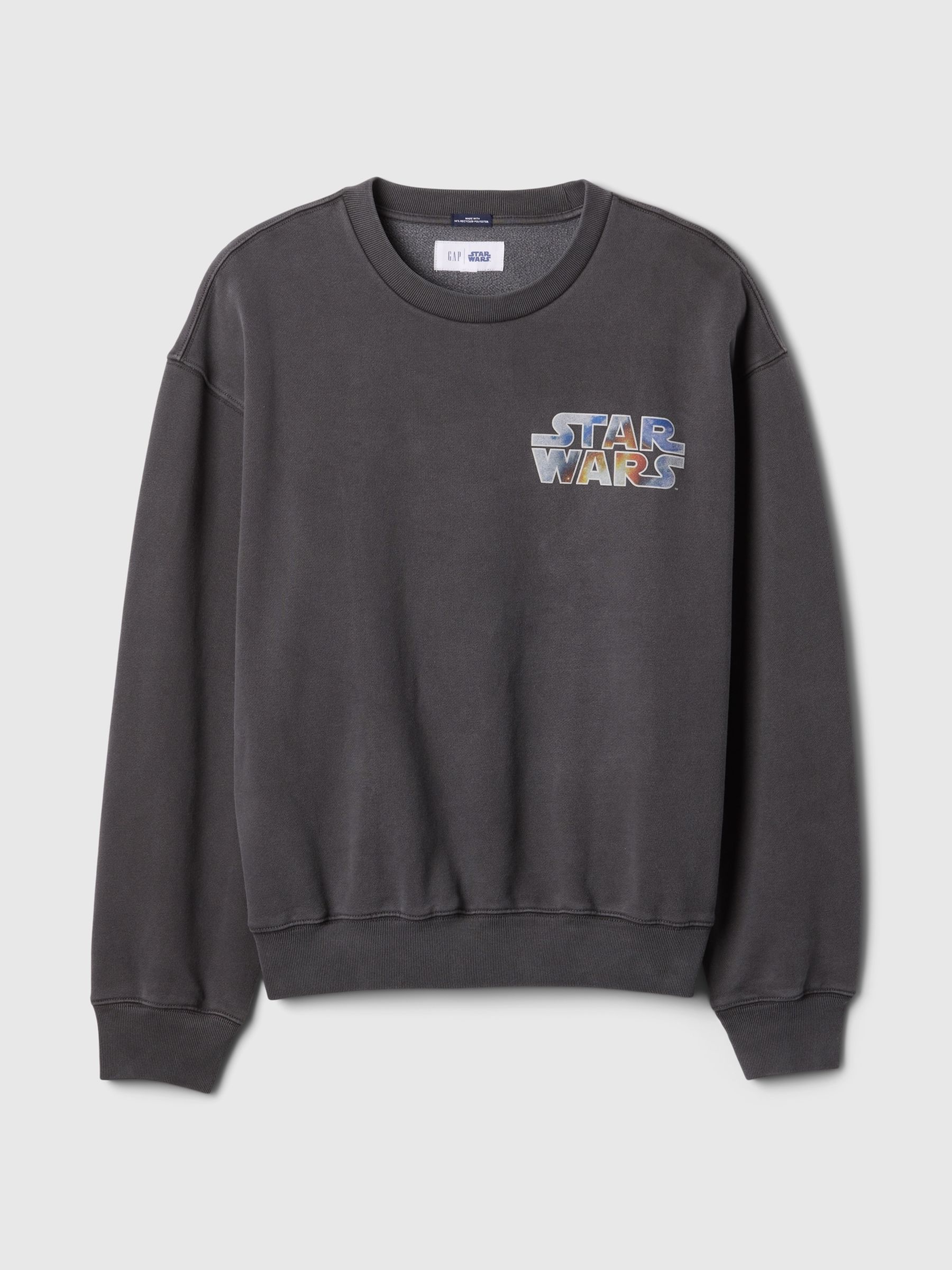 Black Star Wars Oversized Graphic Sweatshirt - Image 5 of 5