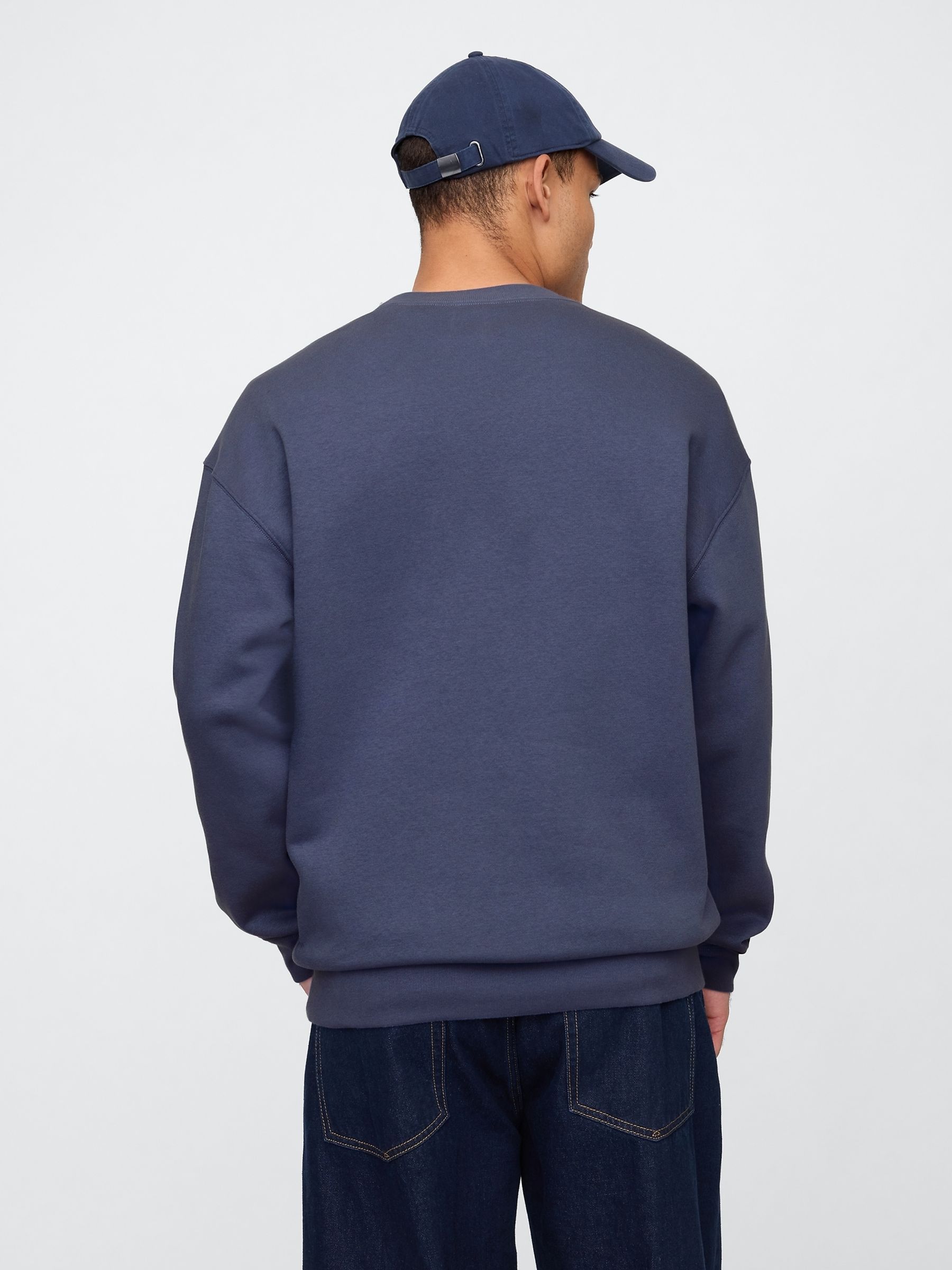 Blue London Logo Crew Neck Sweatshirt - Image 2 of 5