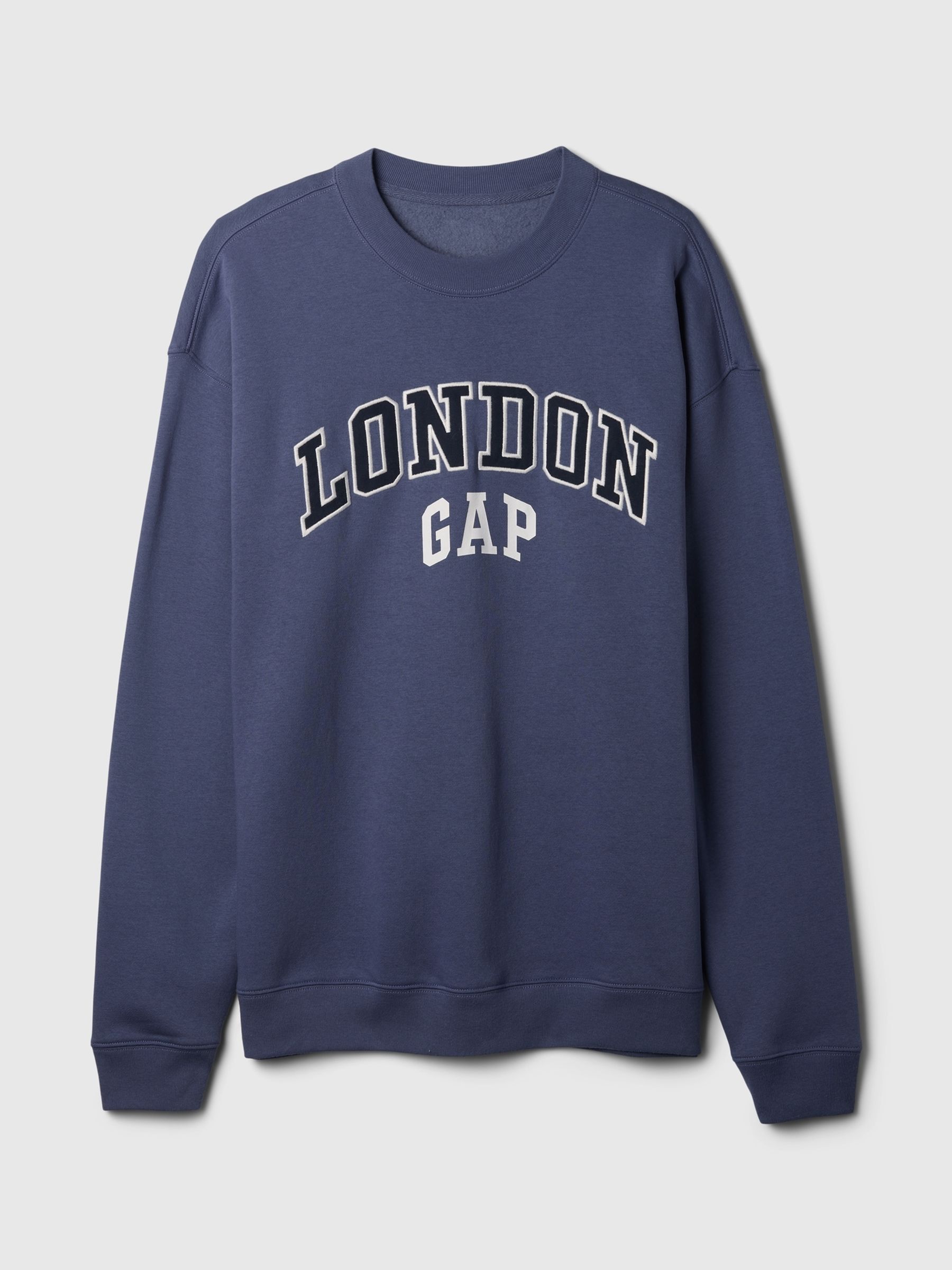 Blue London Logo Crew Neck Sweatshirt - Image 4 of 5