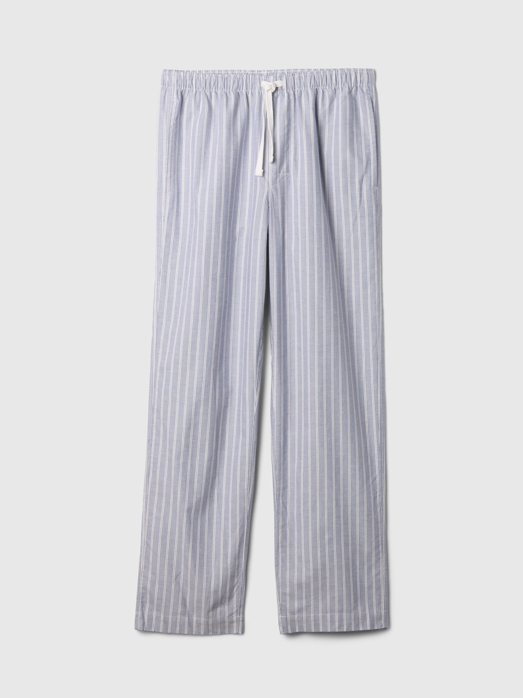 Blue Cotton Striped Pyjama Bottoms - Image 4 of 4