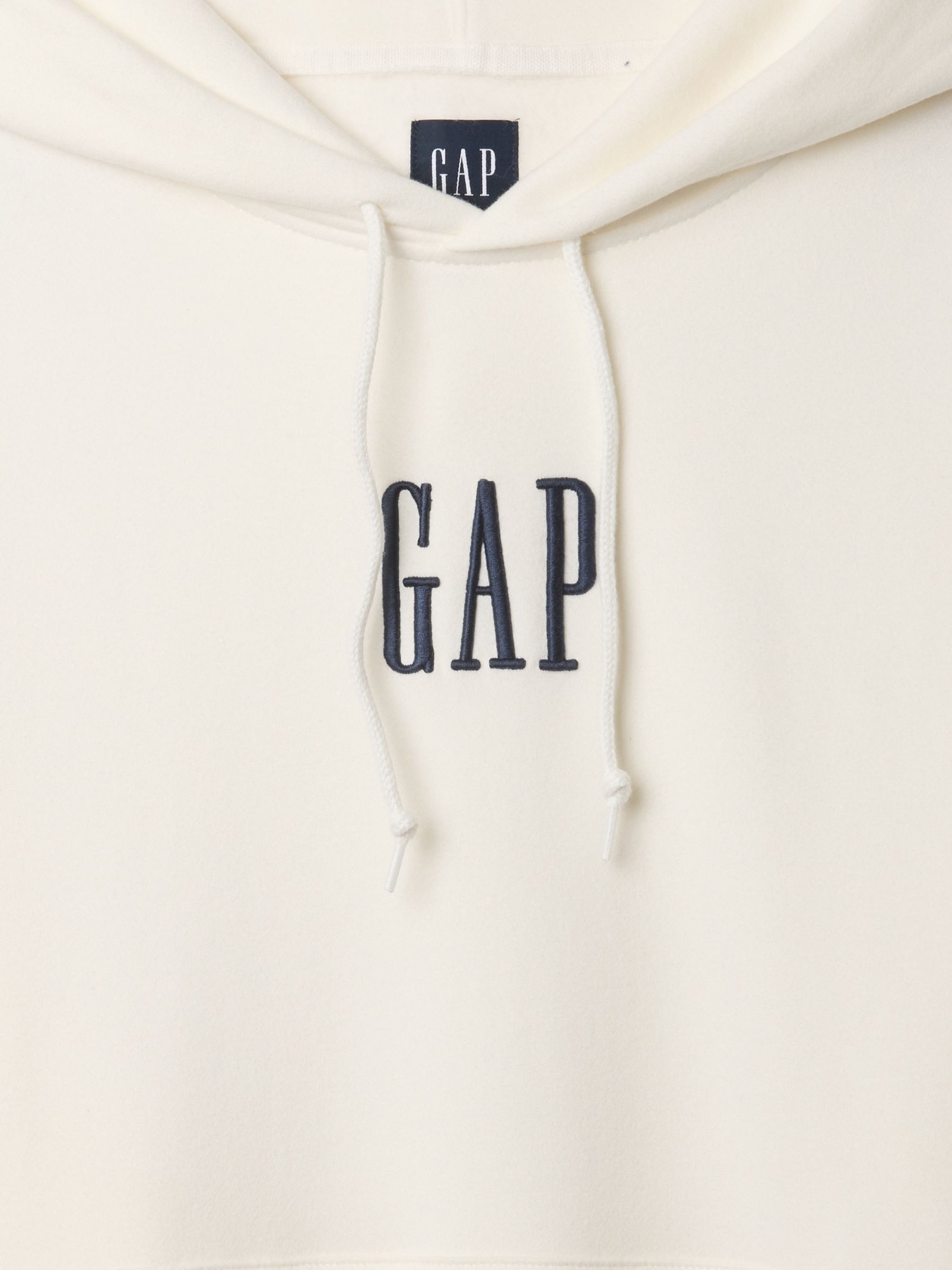 White Vintage Soft Logo Hoodie - Image 5 of 5
