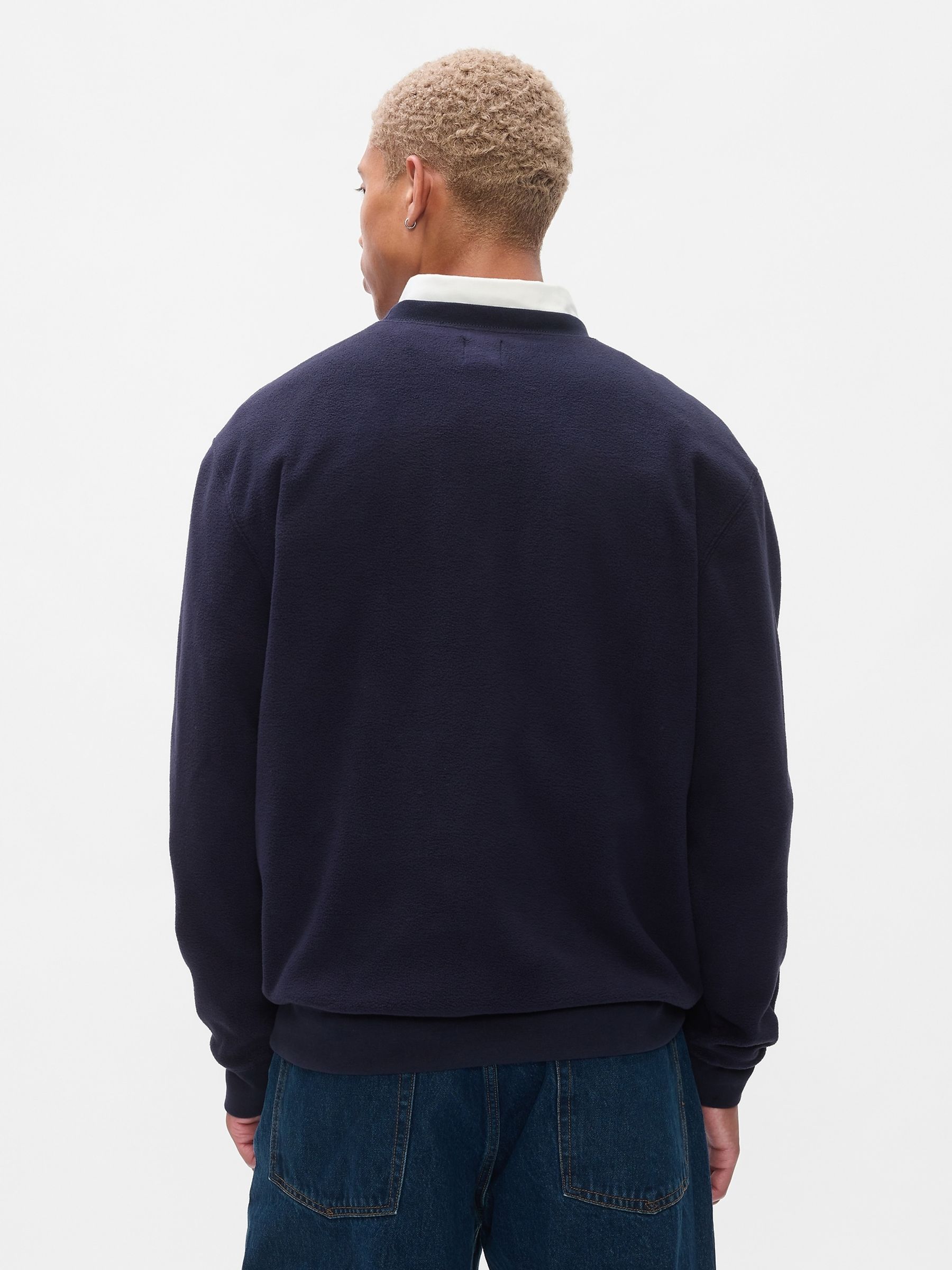 Blue Athletic Logo Sweatshirt - Image 2 of 5