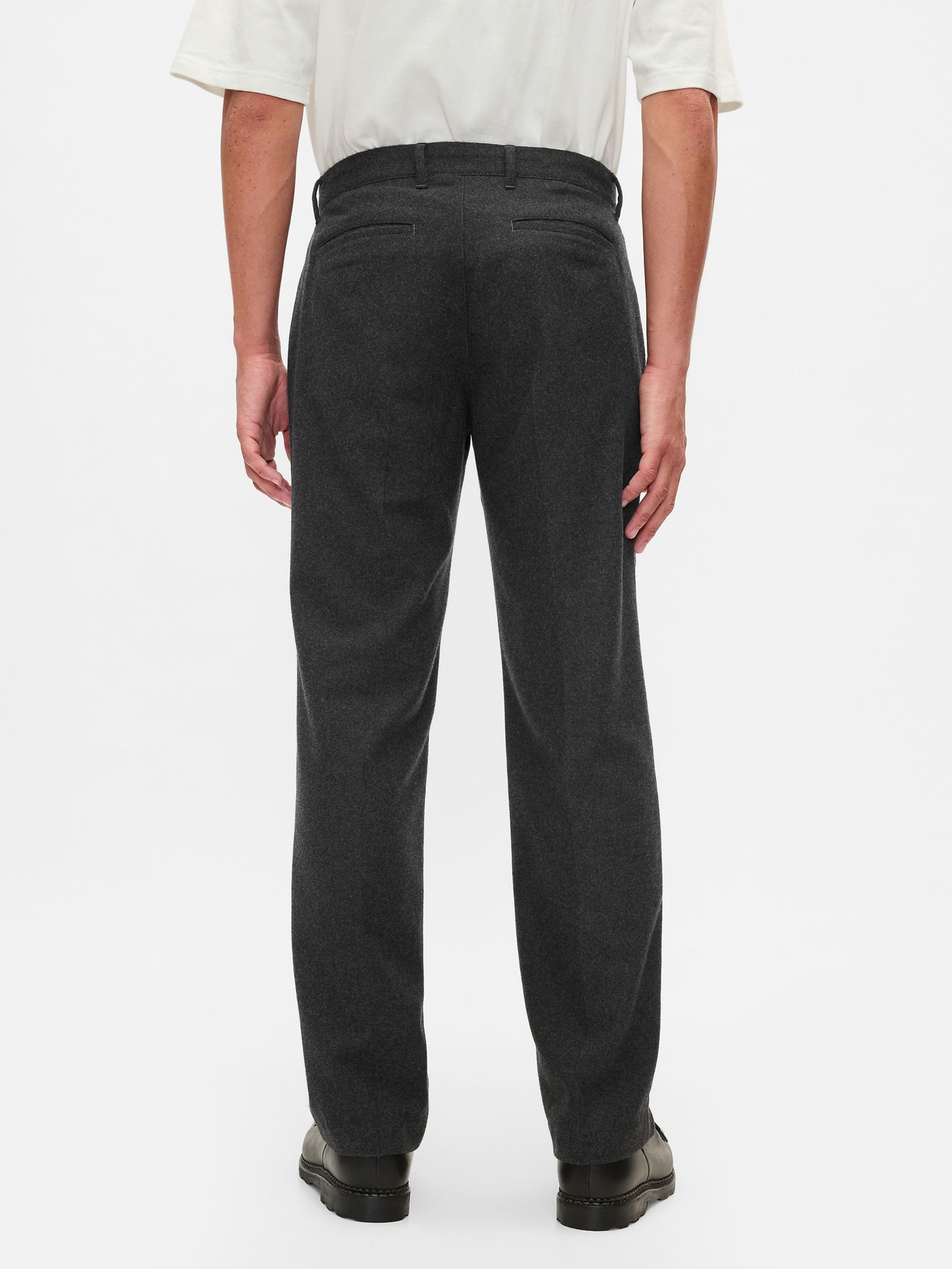 Grey 365 Straight Fit Trousers - Image 2 of 5