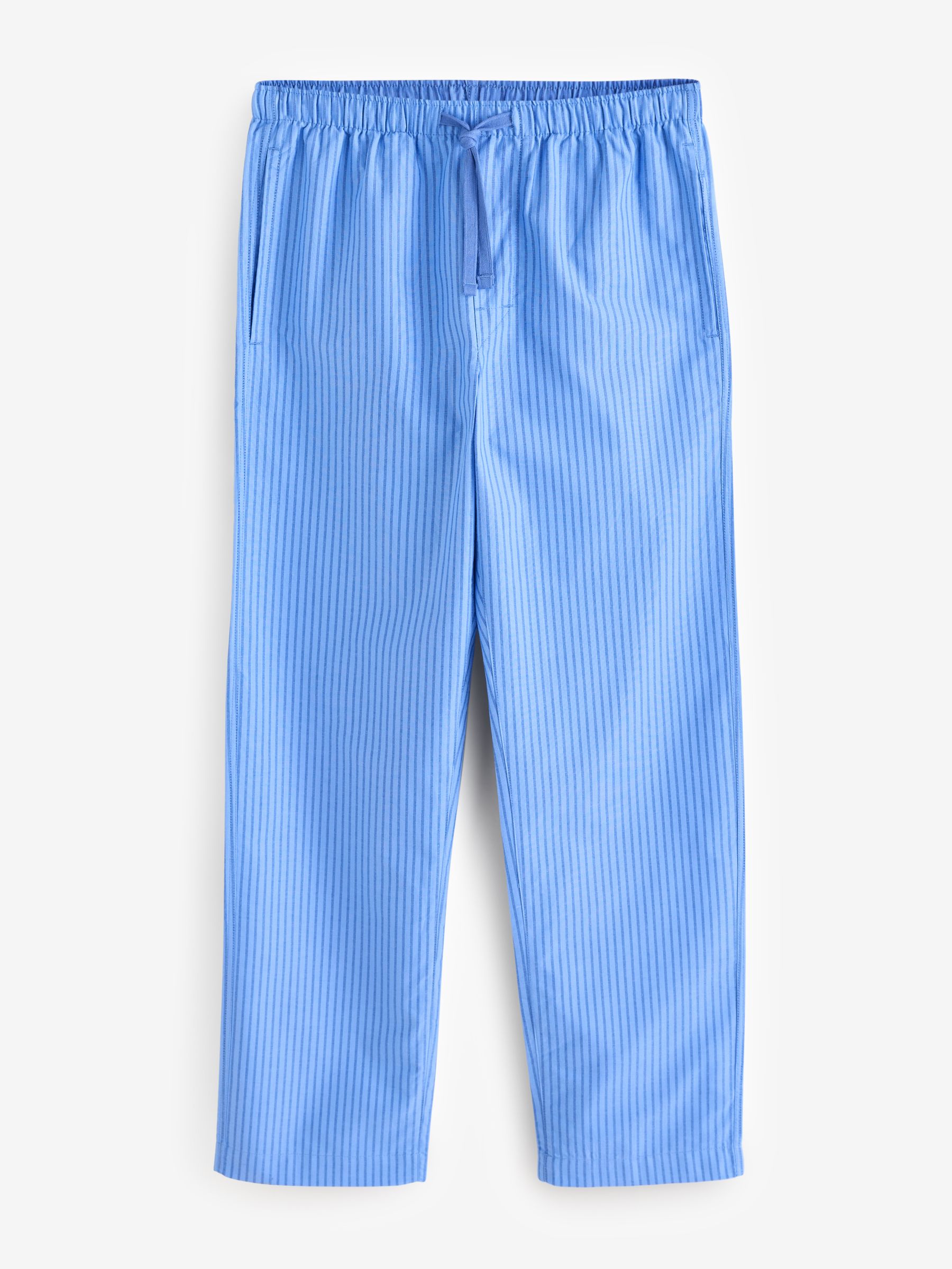 Blue Cotton Striped Pyjama Bottoms - Image 1 of 4