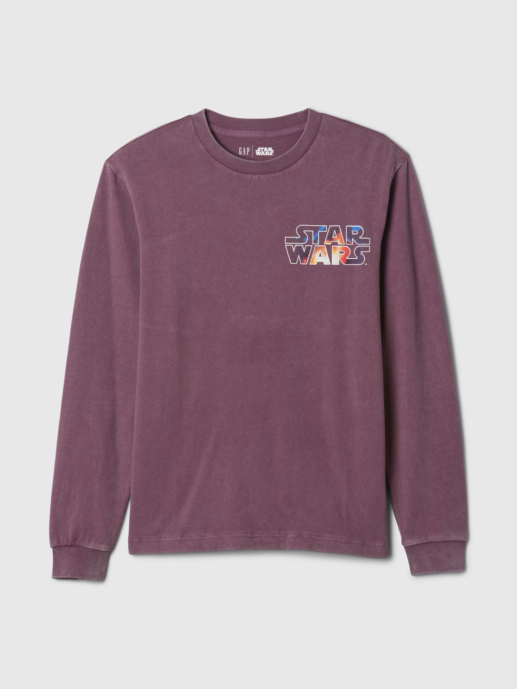 Purple Star Wars Cotton Crew Neck T-Shirt - Image 5 of 5
