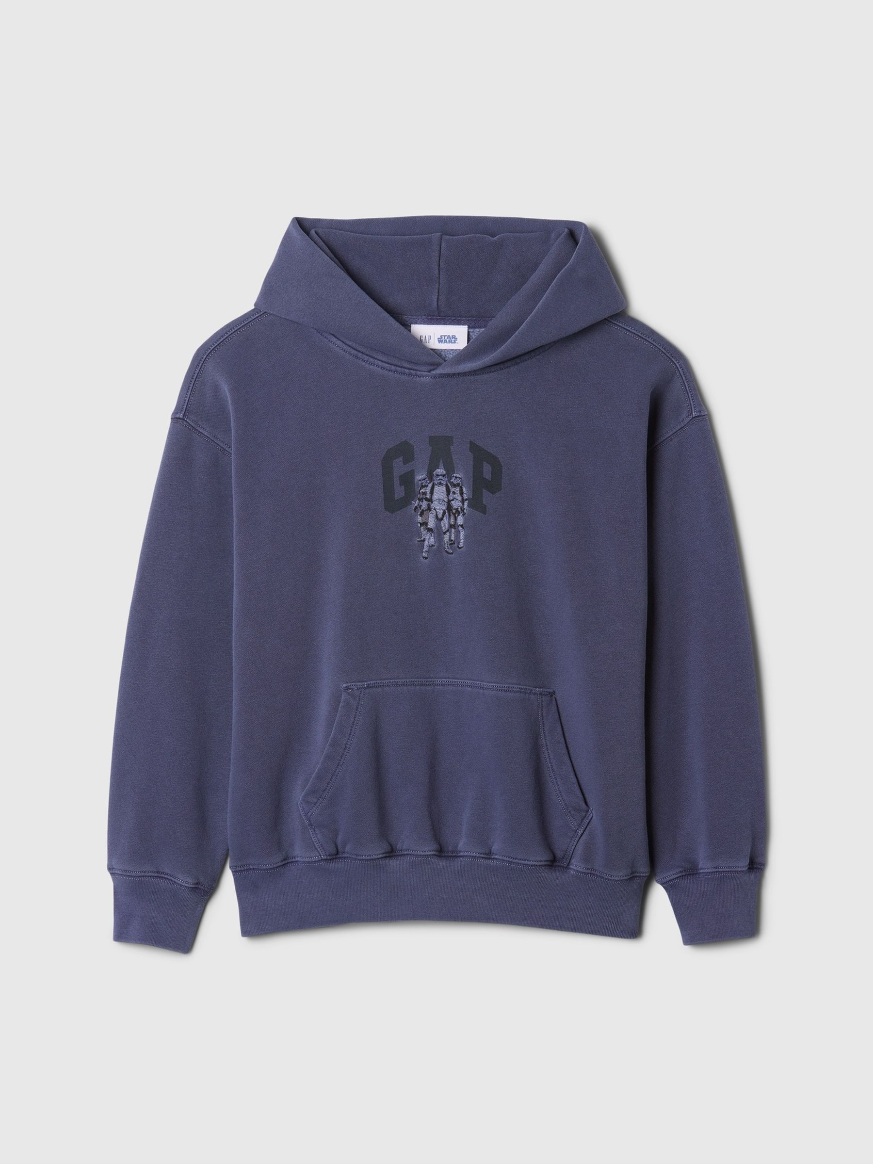 Blue Stormtroopers Star Wars Vintage Hoodie (4-13yrs) - Image 5 of 5