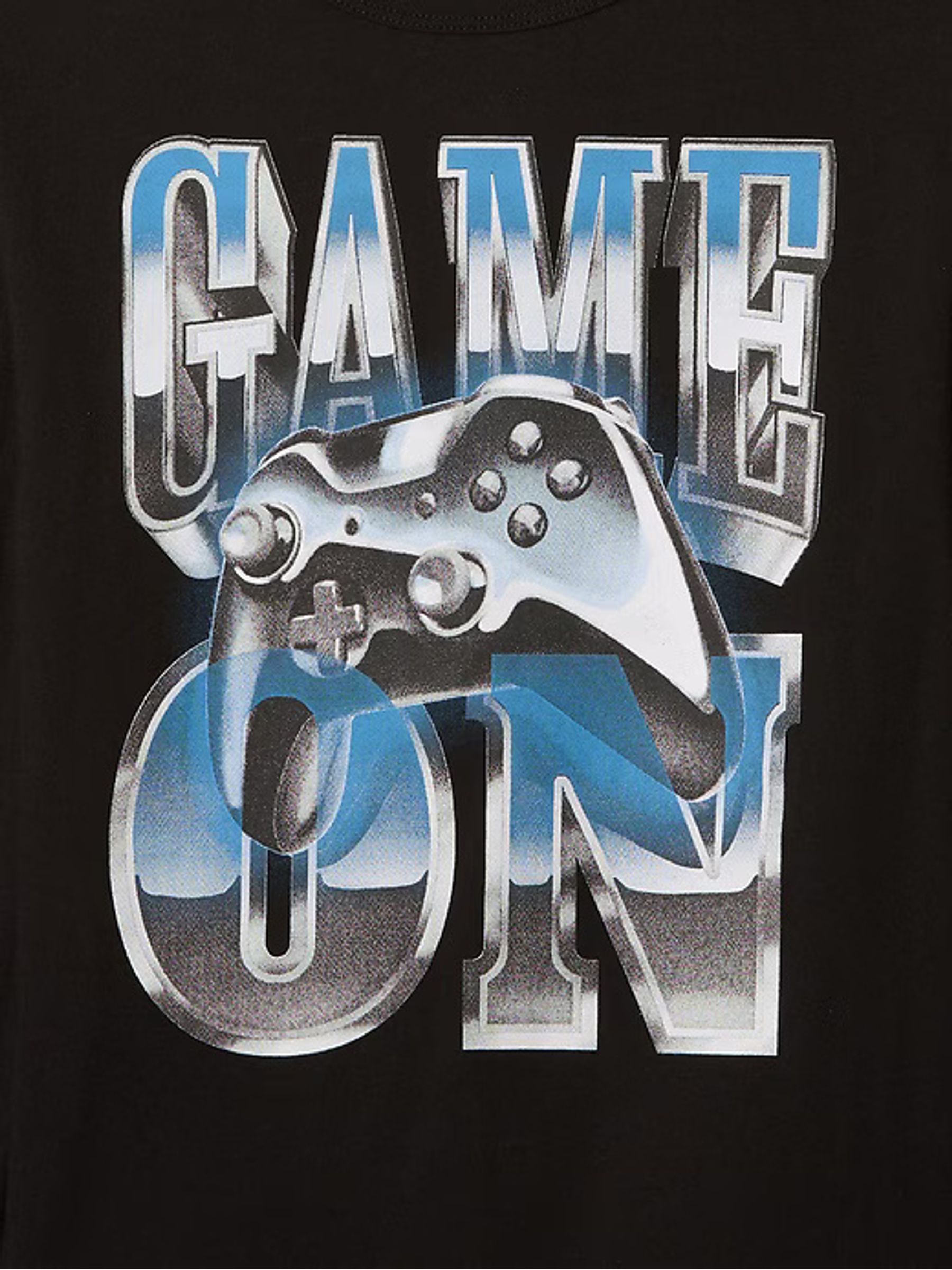 Black Long Sleeve Crew Neck Graphic T-Shirt (4-13yrs) - Image 5 of 5