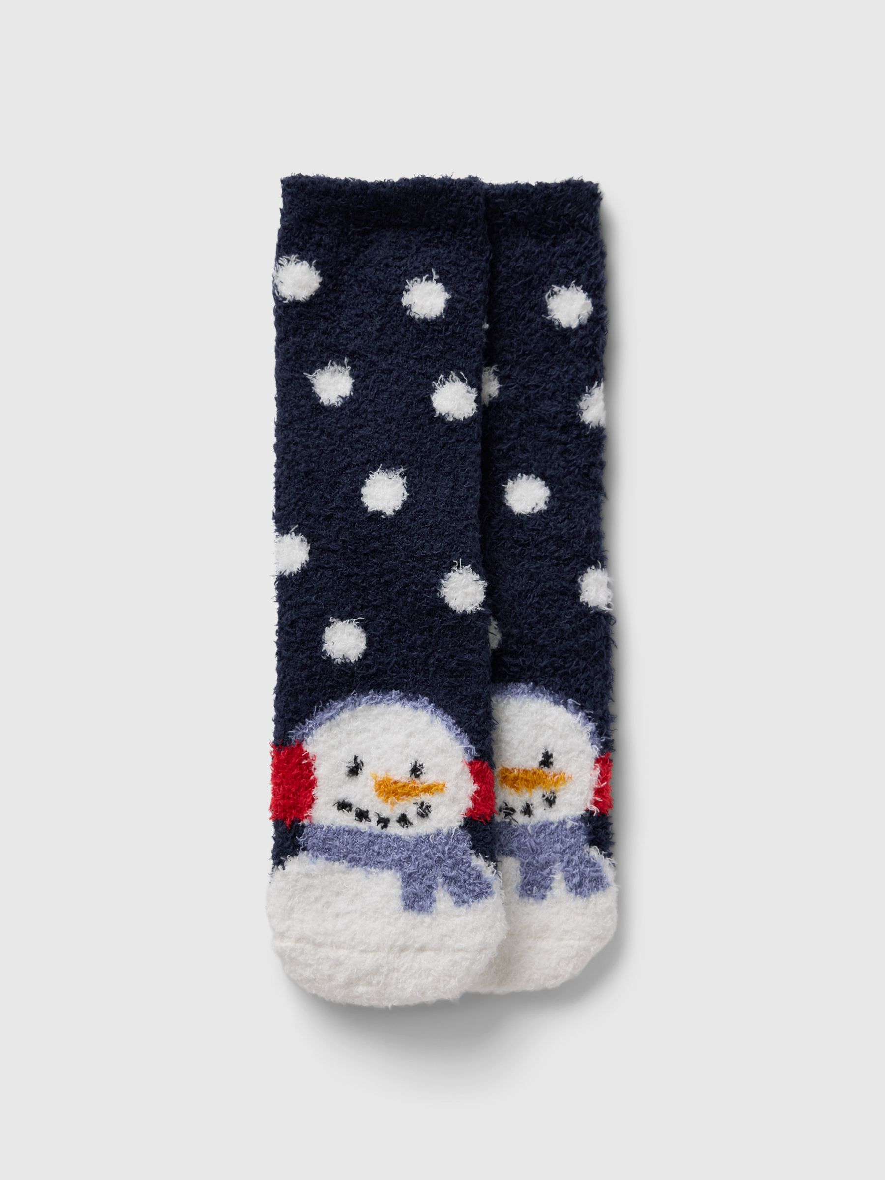 White Kids Cosy Fluffy Crew Socks - Image 1 of 1