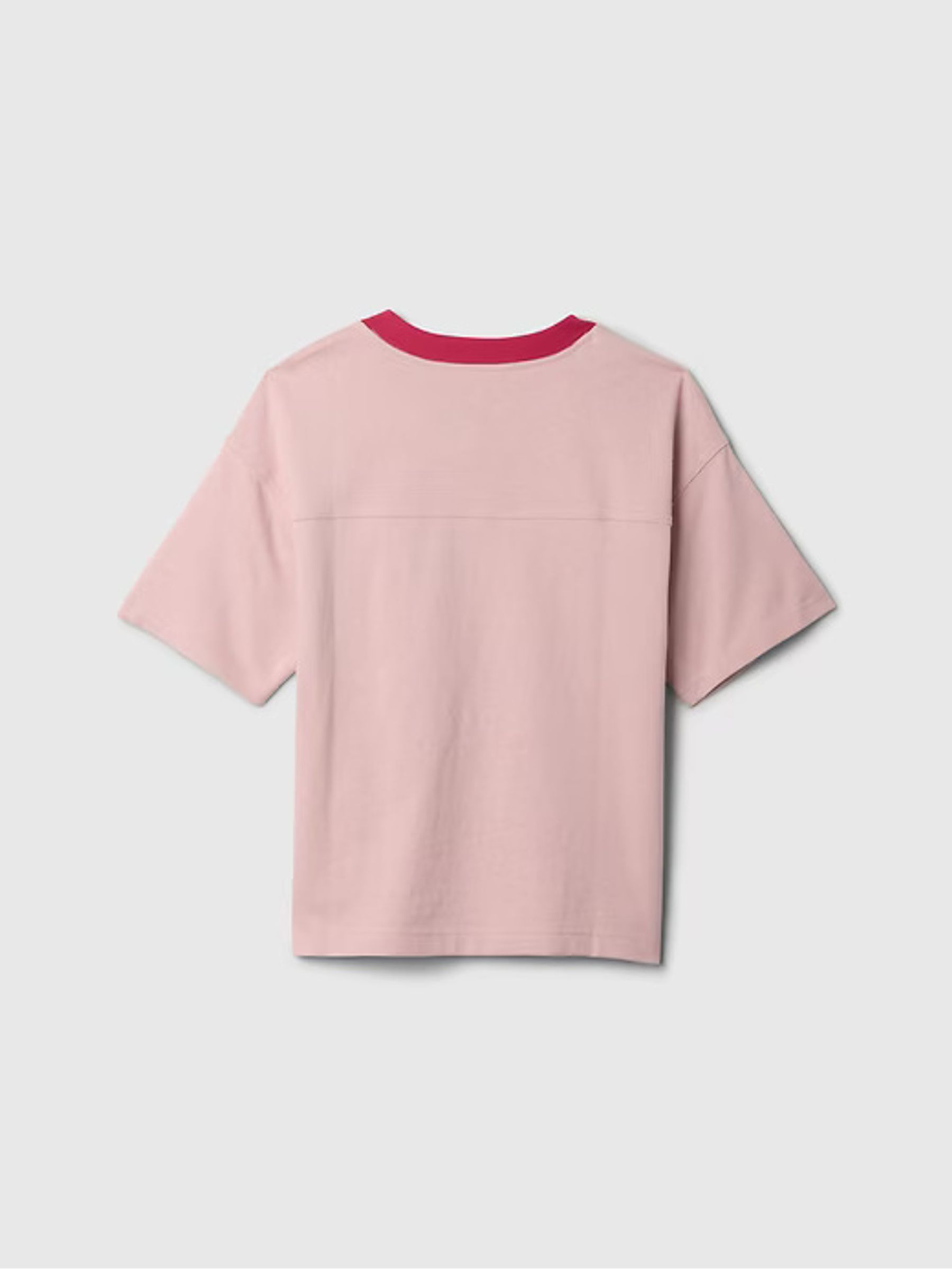 Pink Daisy Duck Disney Varsity Logo T-Shirt (4-13yrs) - Image 2 of 3