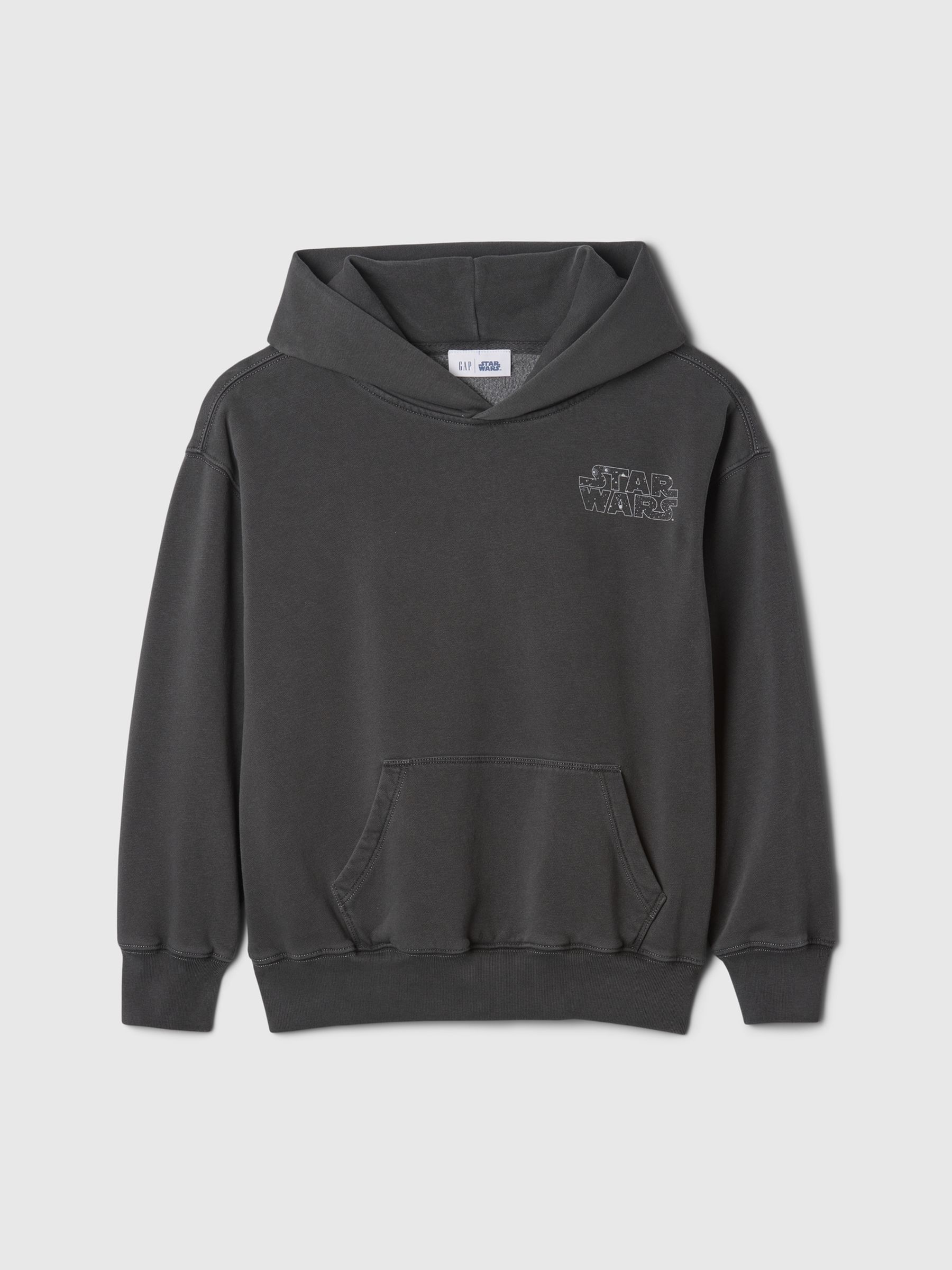 Black Darth Vader Star Wars Vintage Hoodie (4-13yrs) - Image 5 of 5