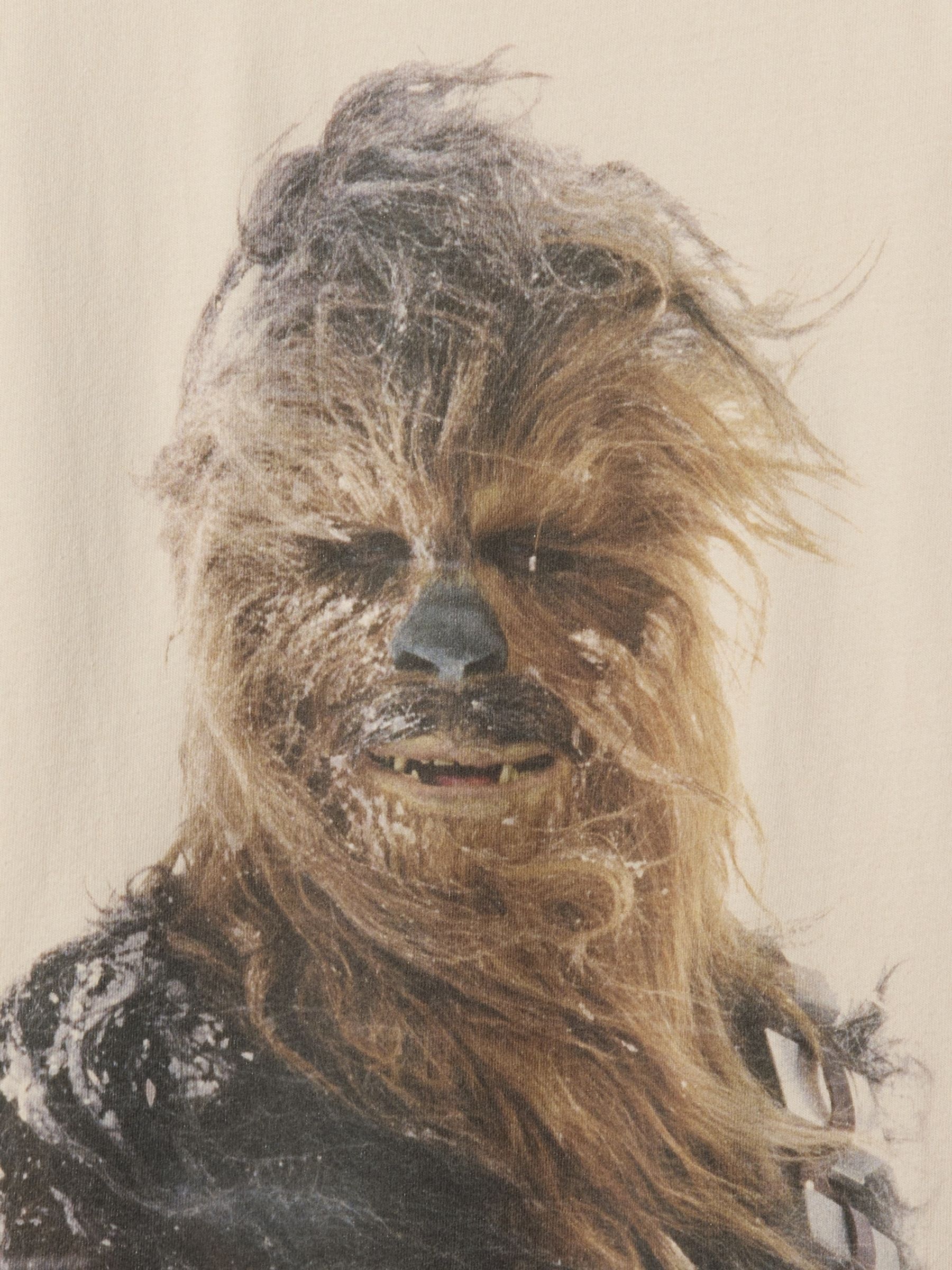 Beige Chewbacca Star Wars Graphic T-Shirt (4-13yrs) - Image 5 of 5