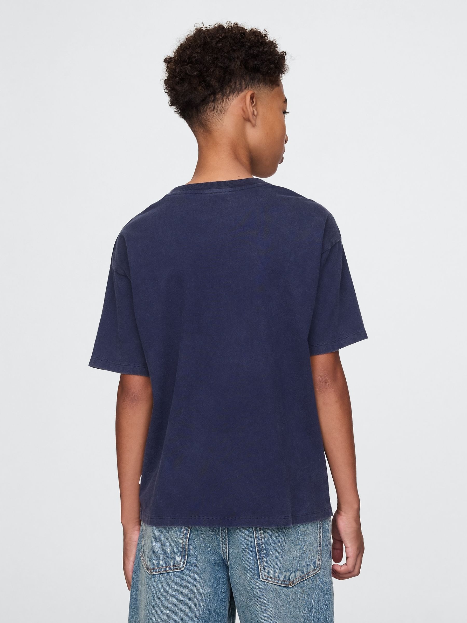 Navy Blue Stormtrooper Star Wars Graphic T-Shirt (4-13yrs) - Image 2 of 5