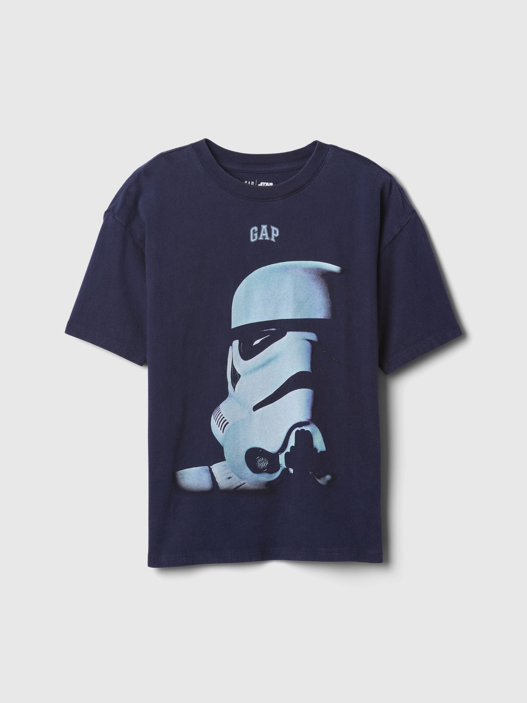 Navy Blue Stormtrooper Star Wars Graphic T-Shirt (4-13yrs) - Image 4 of 5