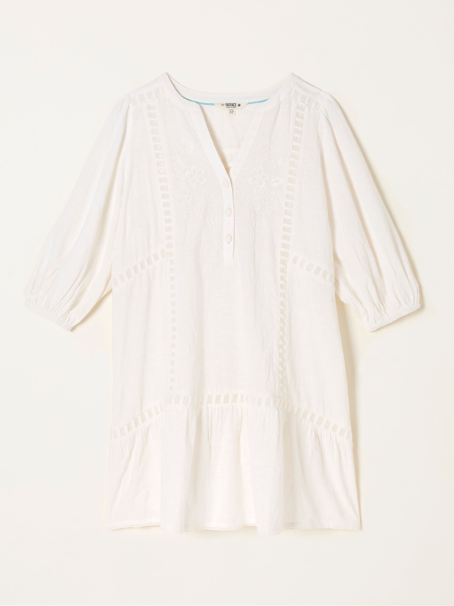 Ivory Beachwear Embroidered Dress - Image 5 of 5