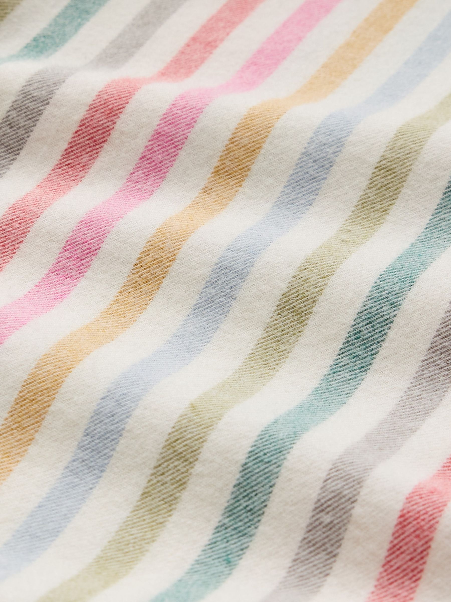 Multi Stripe Cotton Pyjama Bottoms - Image 5 of 5