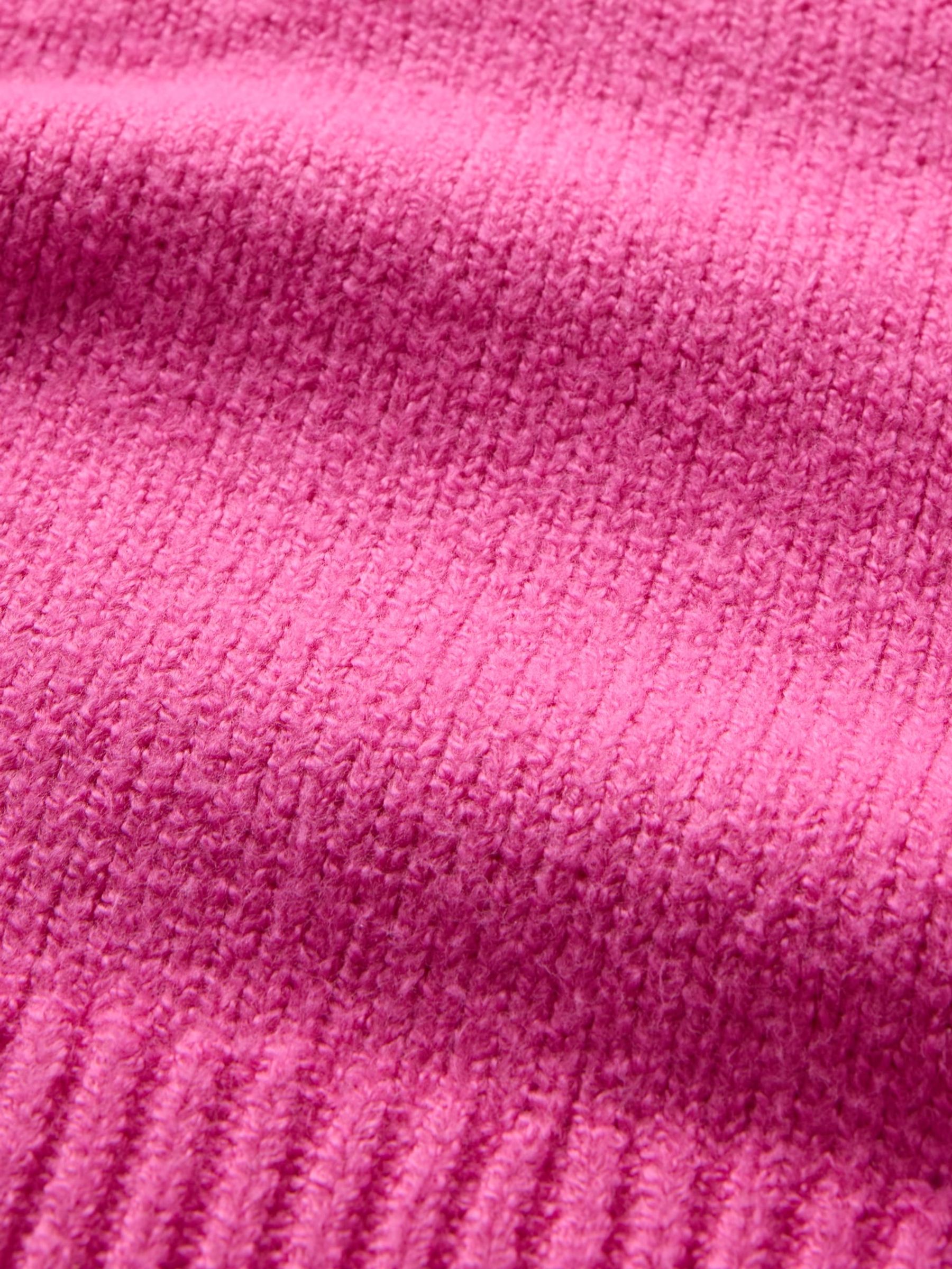 Pink CashSoft Oversized V-Neck Jumper - Image 2 of 5