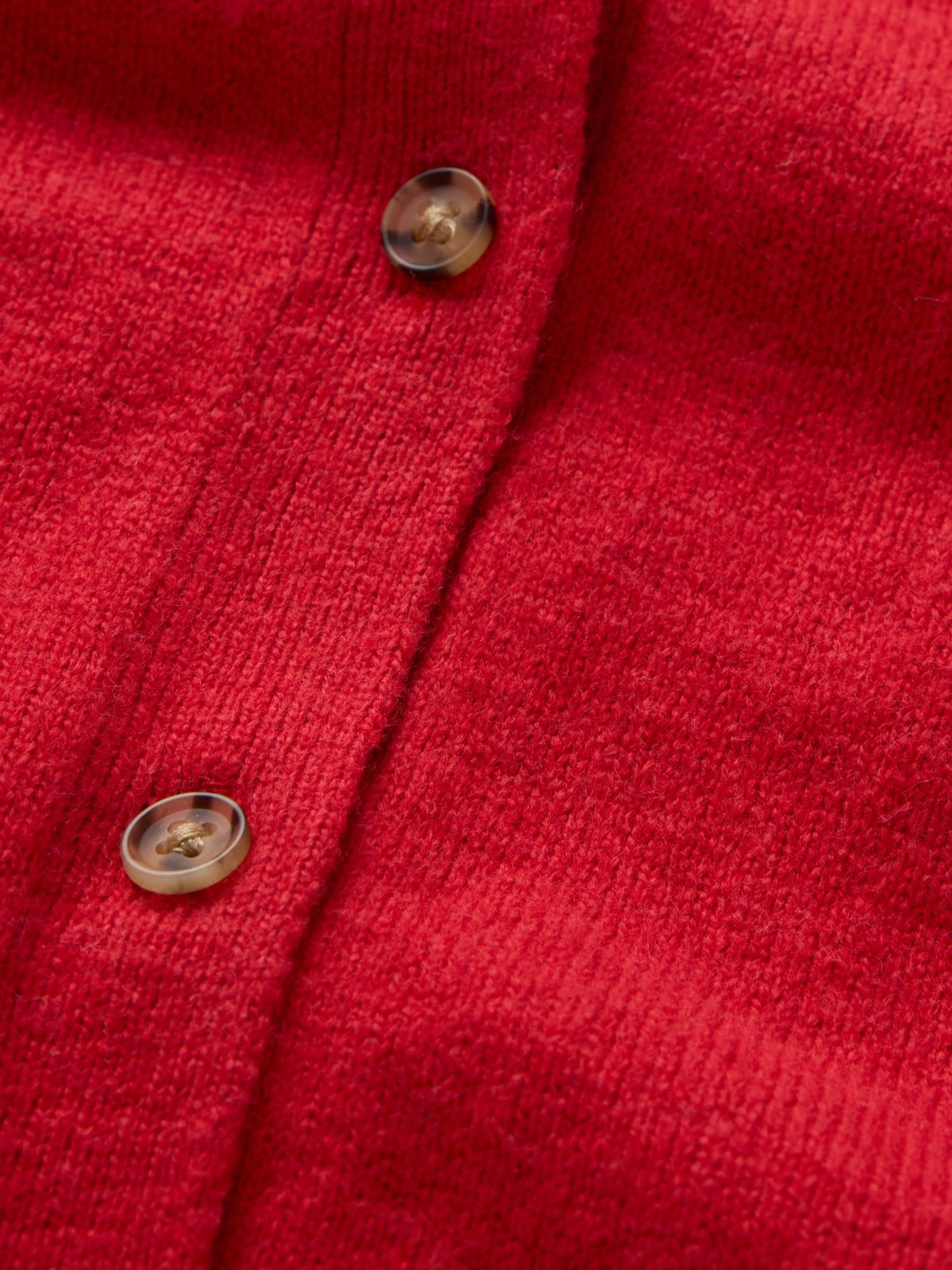 Red CashSoft Cardigan - Image 5 of 5