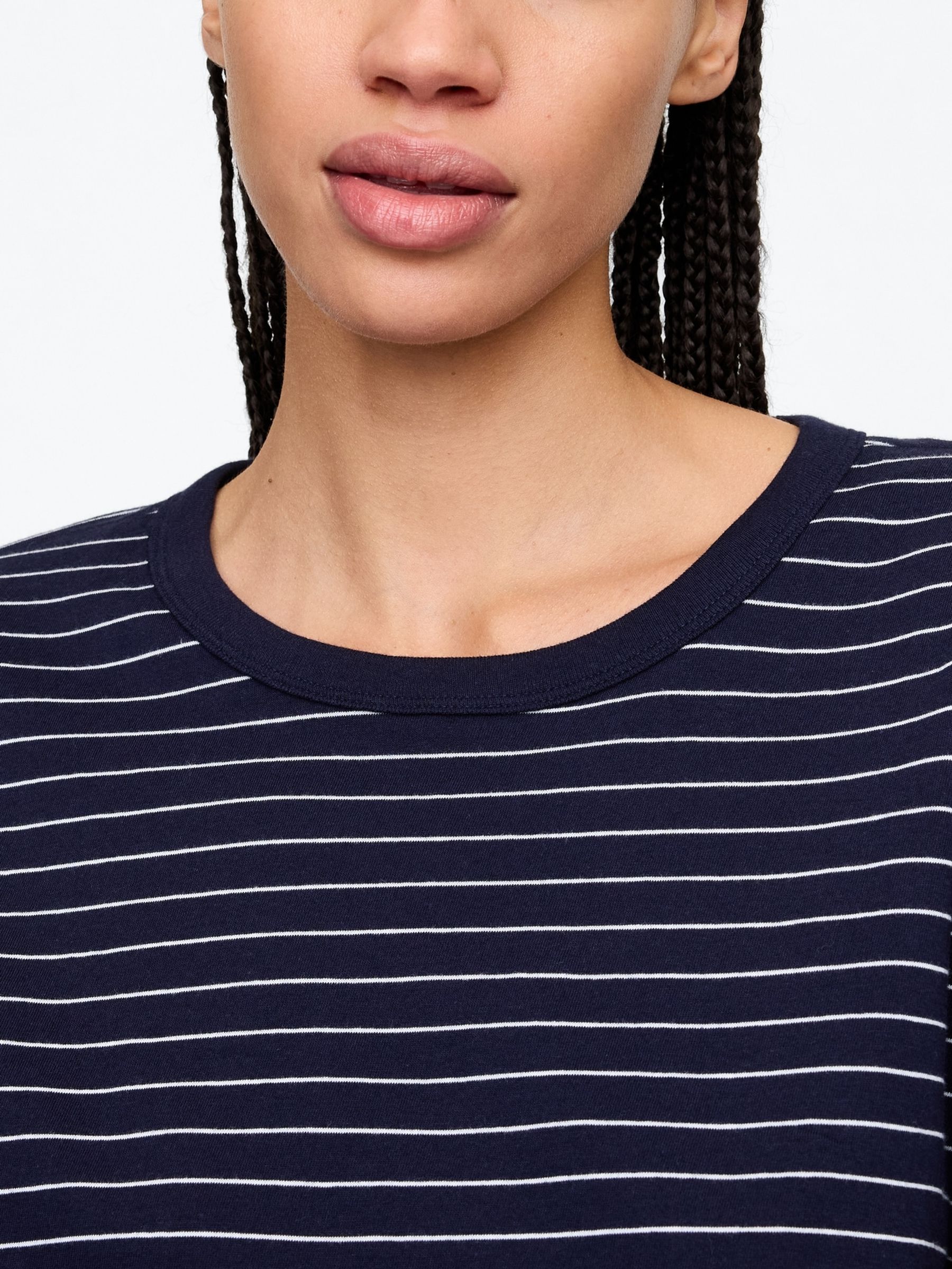 Navy Blue Long Sleeve Favourite T-Shirt - Image 4 of 5