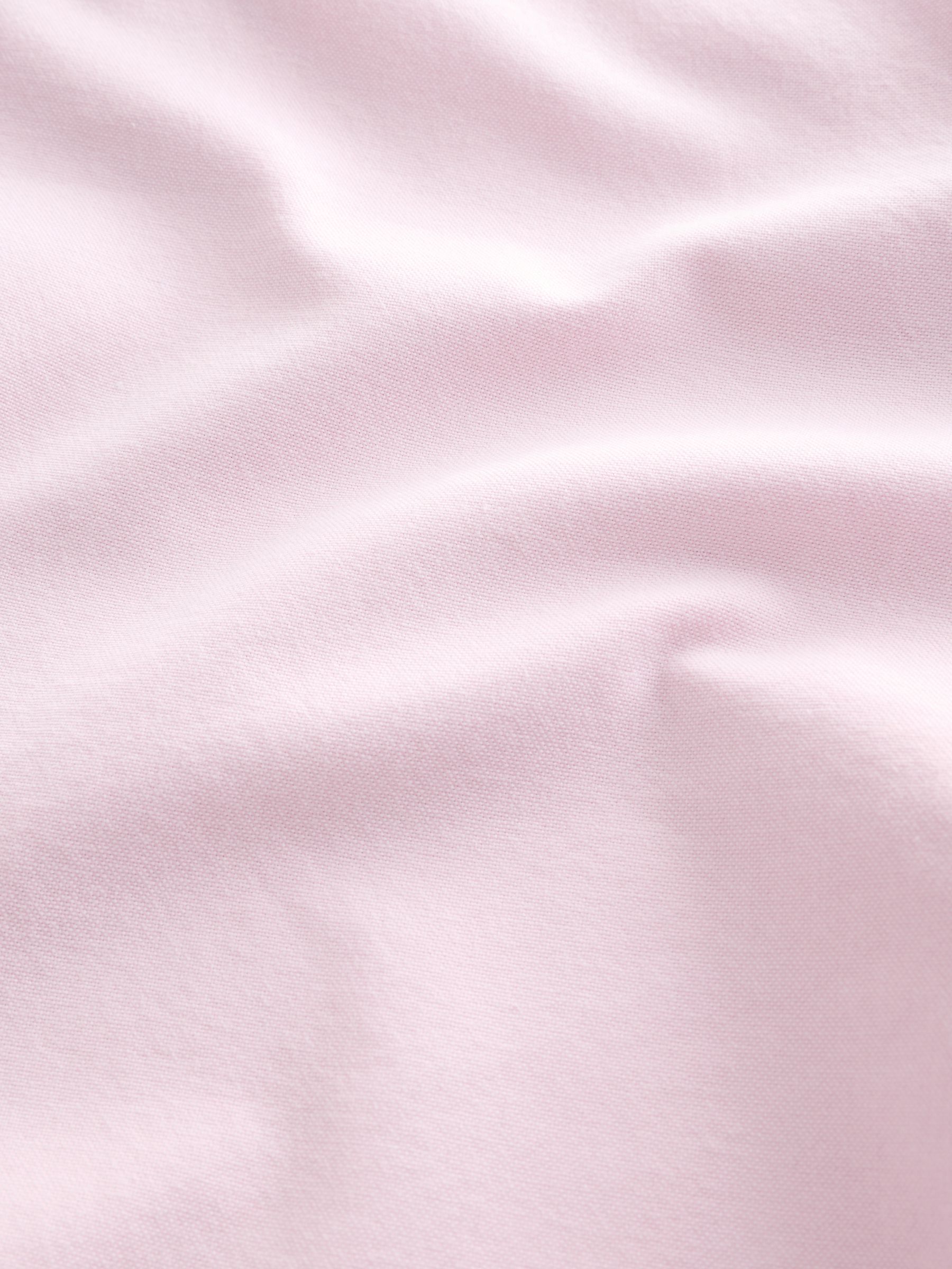 Pink Organic Cotton Poplin Cropped Oversized Shirt - Image 4 of 4