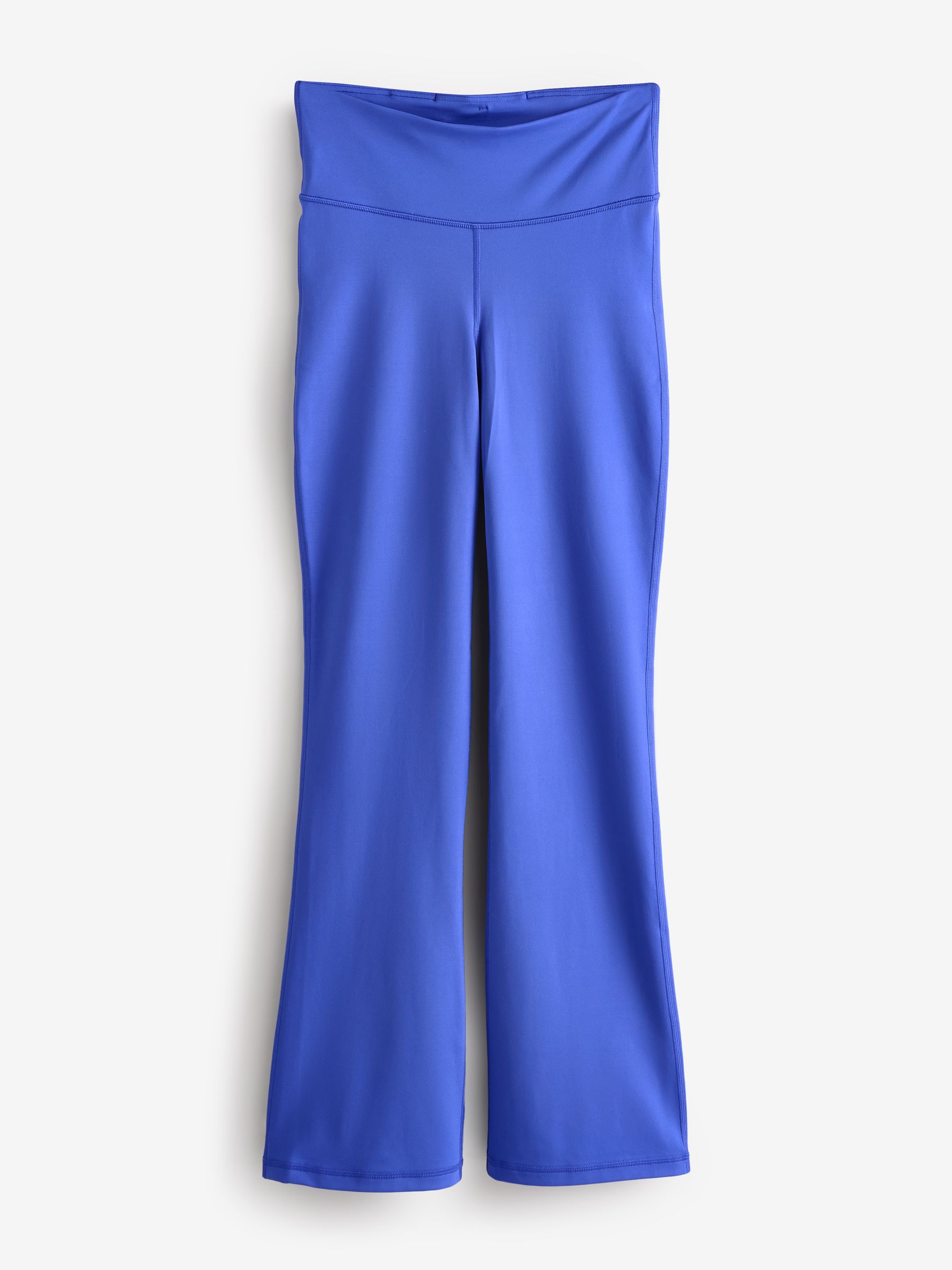 Blue Flare High Waisted Power Stretch Leggings - Image 1 of 4