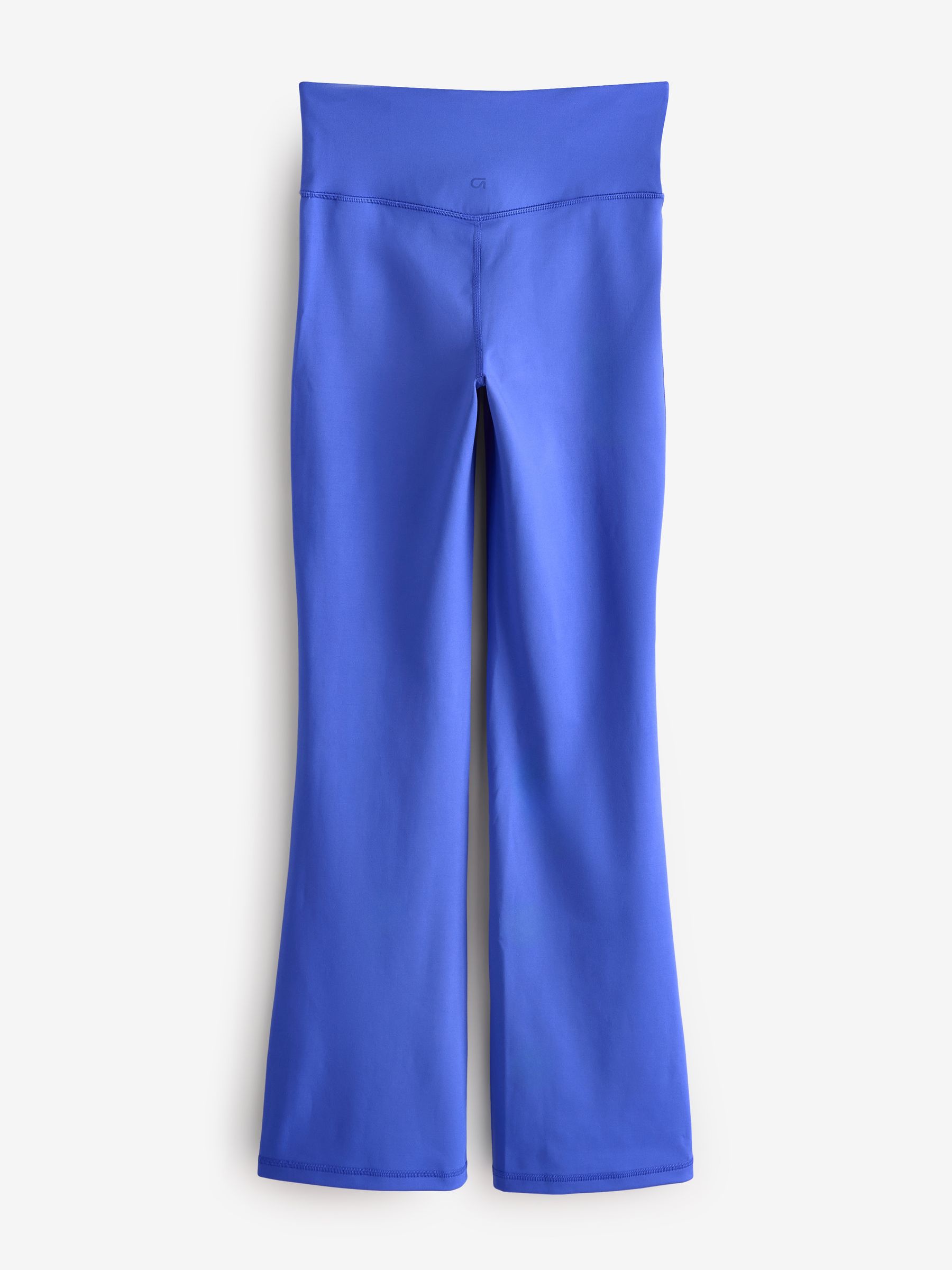 Blue Flare High Waisted Power Stretch Leggings - Image 2 of 4