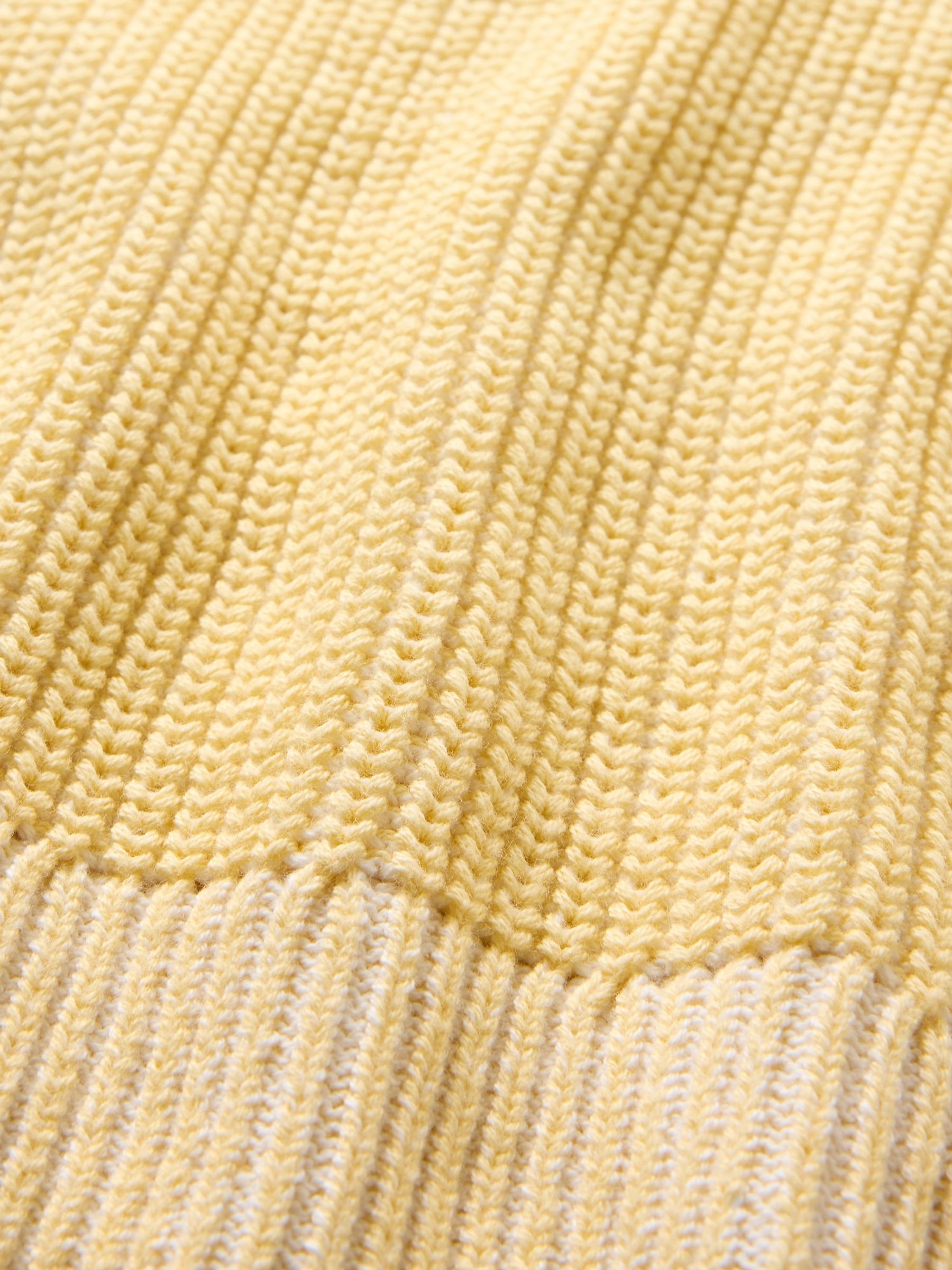 Yellow Boxy Crew Neck Jumper (4-13yrs) - Image 5 of 5