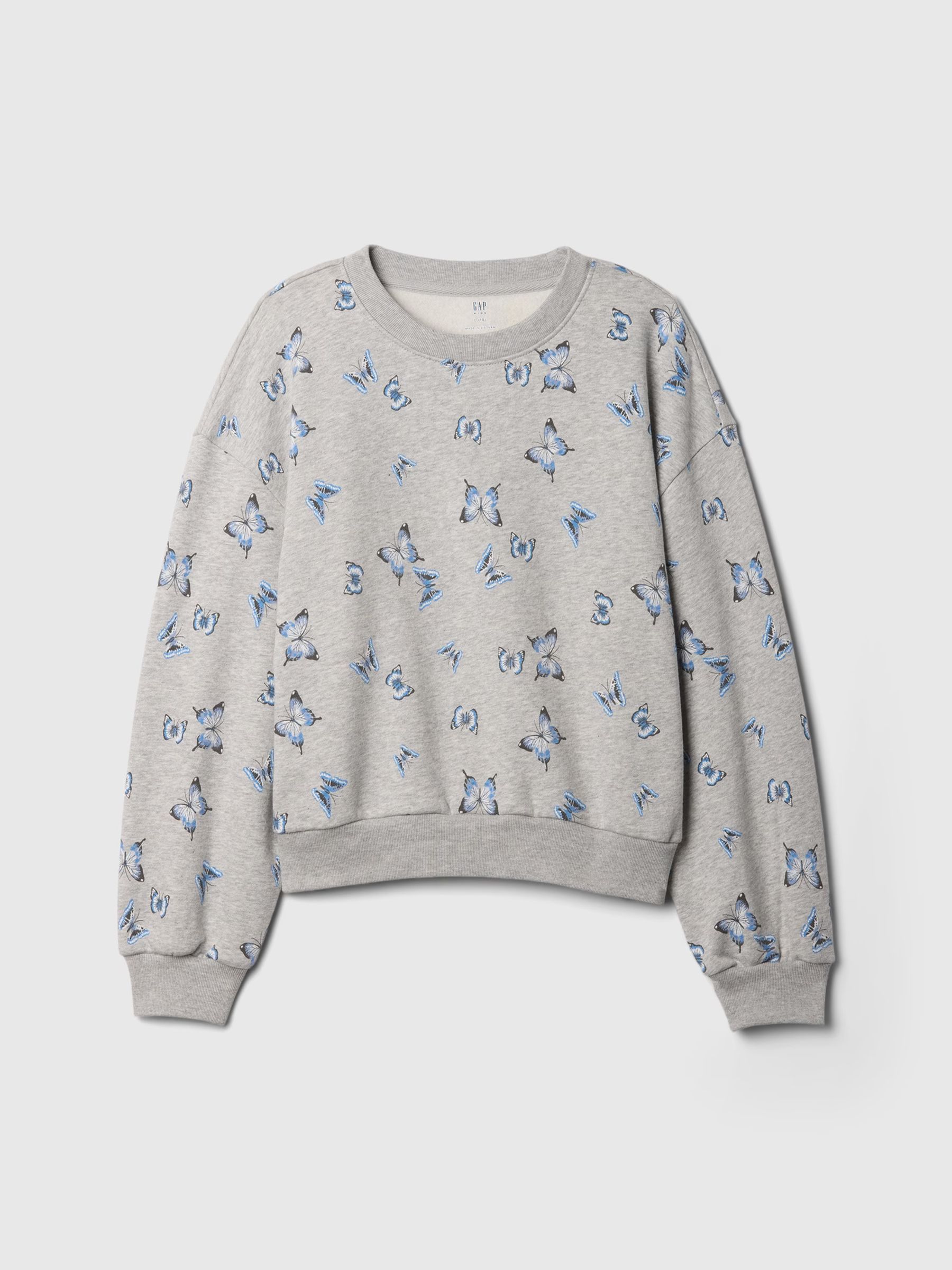 Grey Vintage Dolman Sweatshirt (4-13yrs) - Image 3 of 6